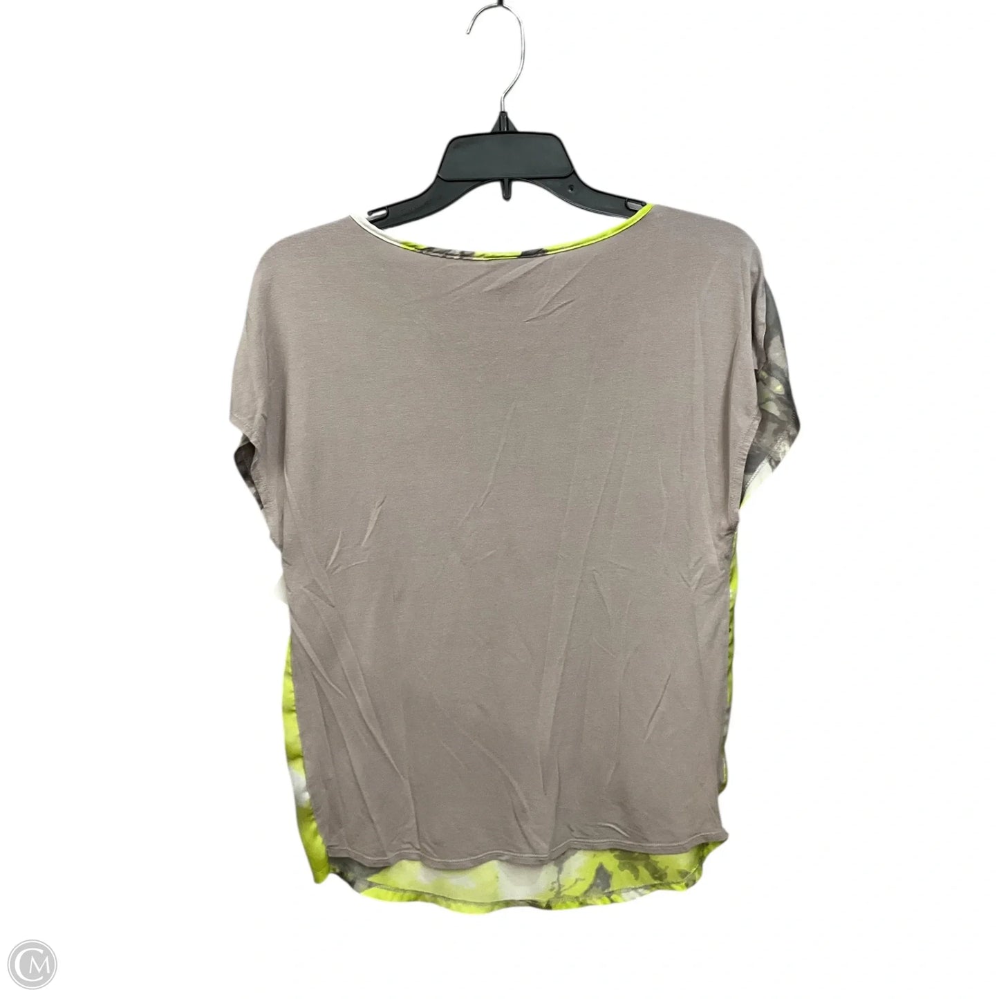 Top Sleeveless By Mossimo In Green & Grey, Size: Xs
