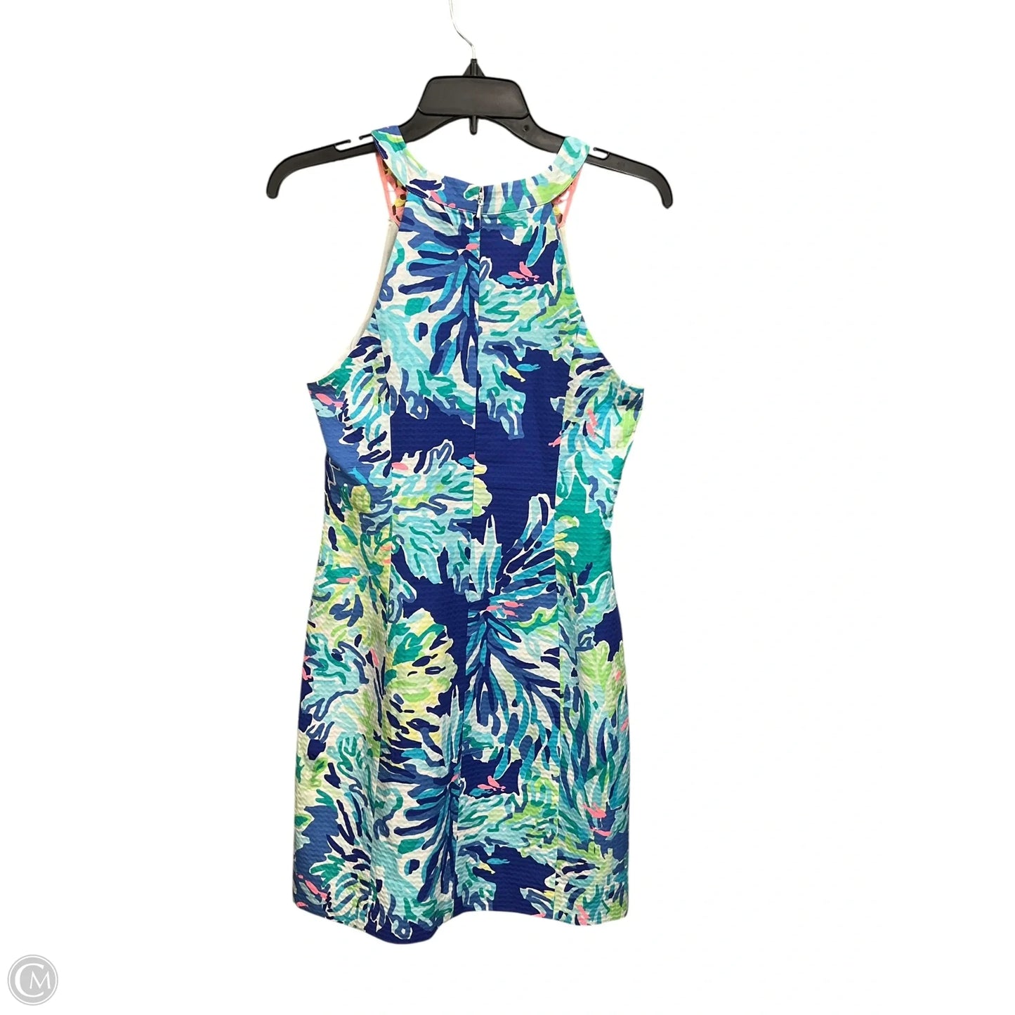 Dress Designer By Lilly Pulitzer In Blue & Orange, Size: S