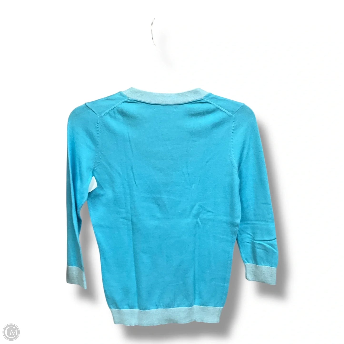 Cardigan By Tommy Hilfiger In Blue, Size: Xs