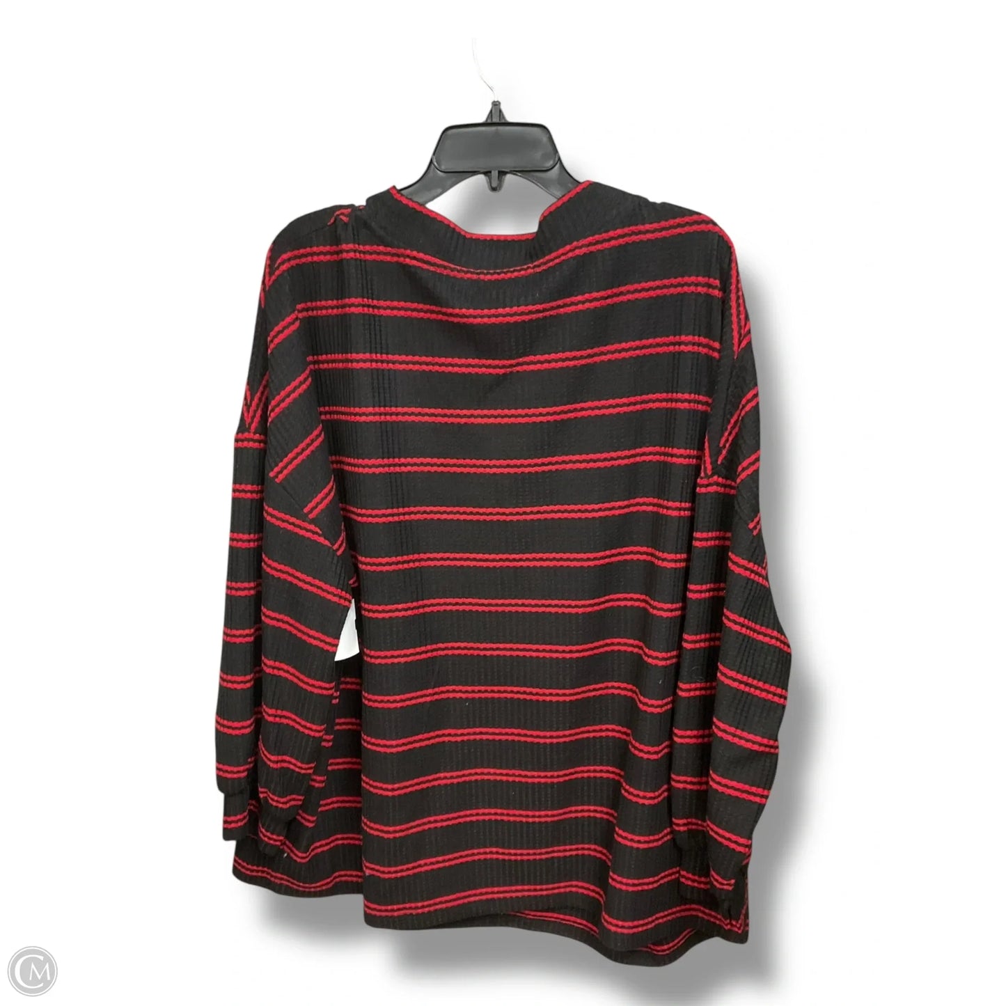 Top Long Sleeve By Sanctuary In Striped Pattern, Size: 3x