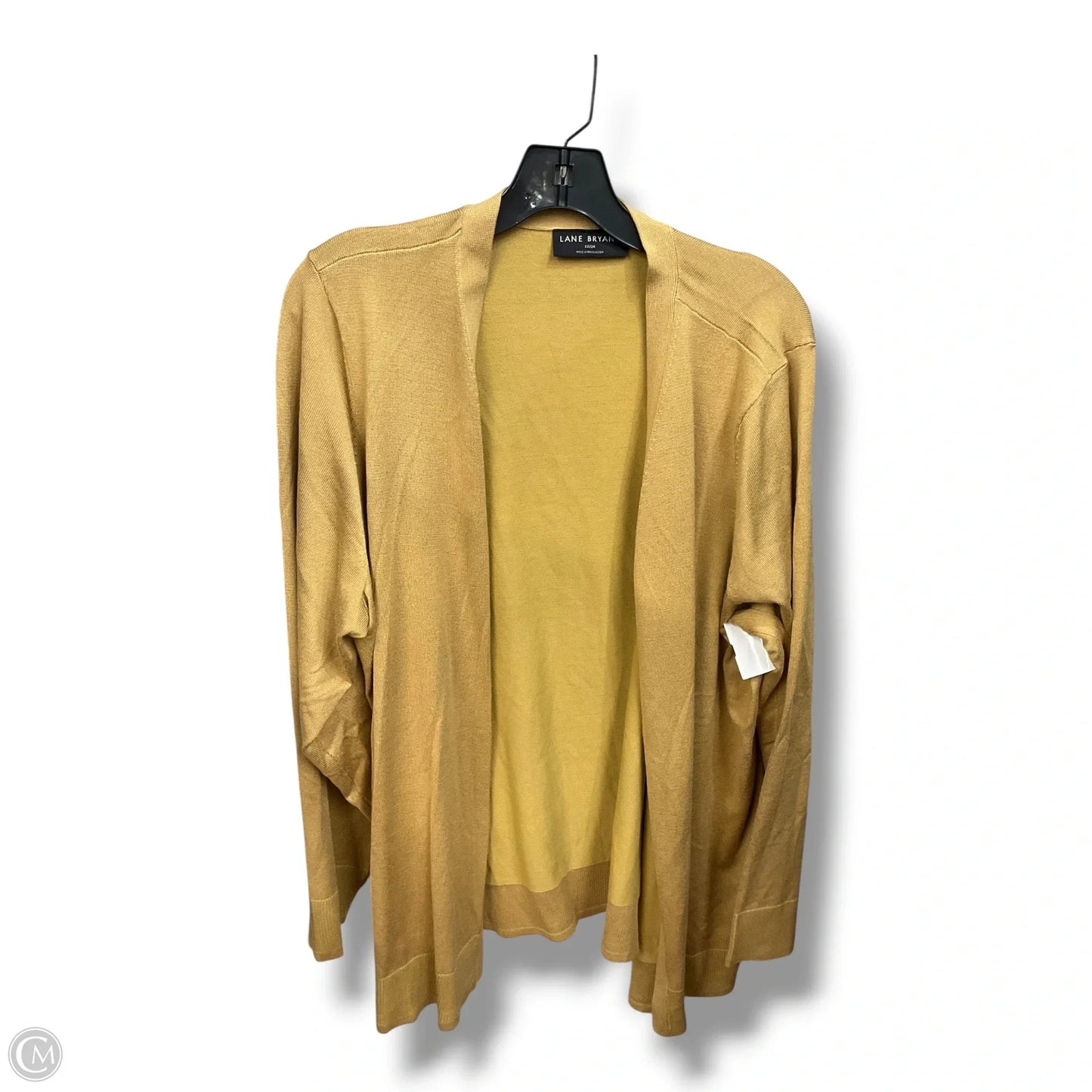 Cardigan By Lane Bryant In Tan, Size: 3x
