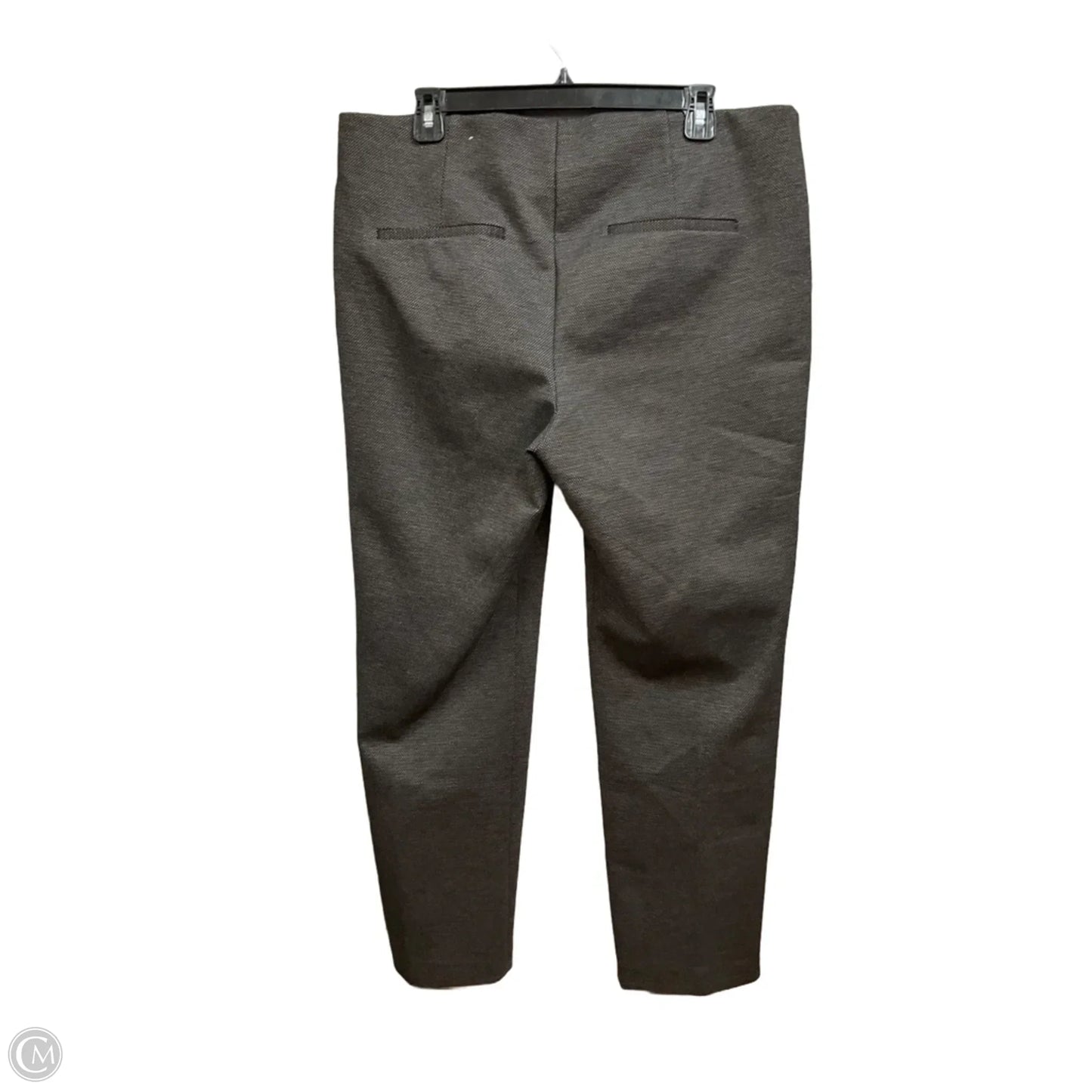 Pants Dress By Chicos In Brown & Cream, Size: 14