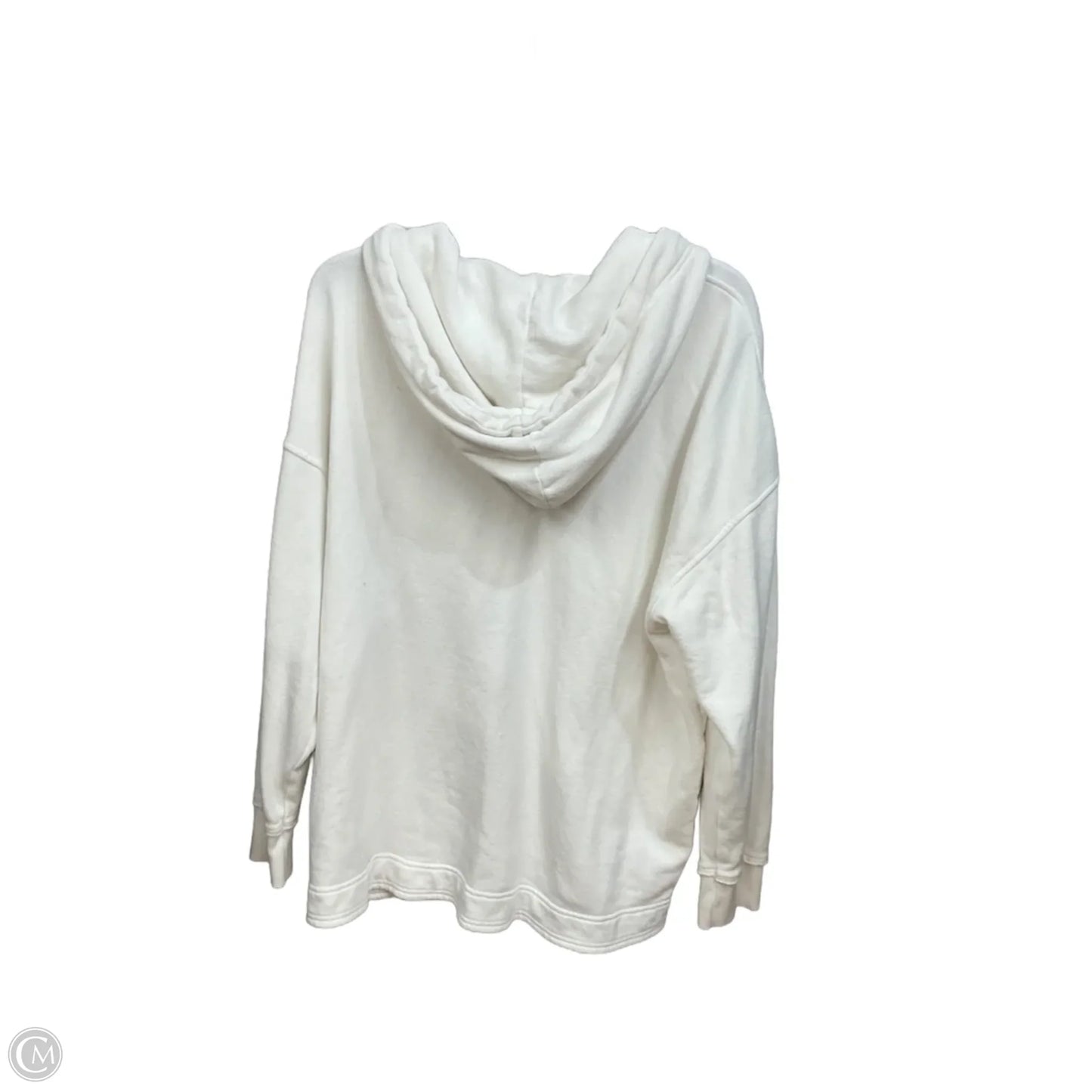 Sweatshirt Hoodie By Aerie In Ivory, Size: M