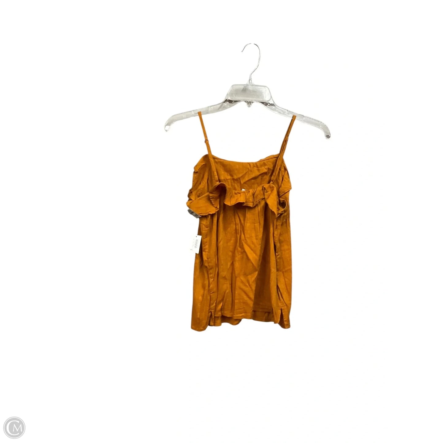 Top Sleeveless Basic By Old Navy In Yellow, Size: Xs