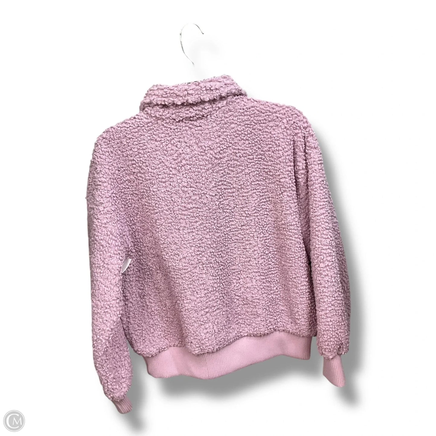 Jacket Faux Fur & Sherpa By Universal Standard In Pink, Size: S