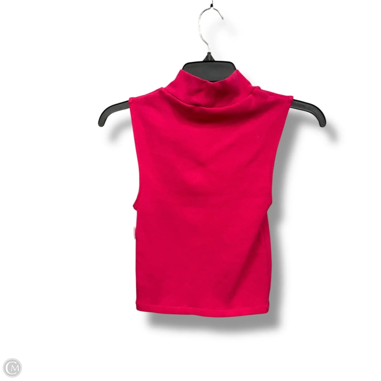 Top Sleeveless Basic By Zara In Pink, Size: S