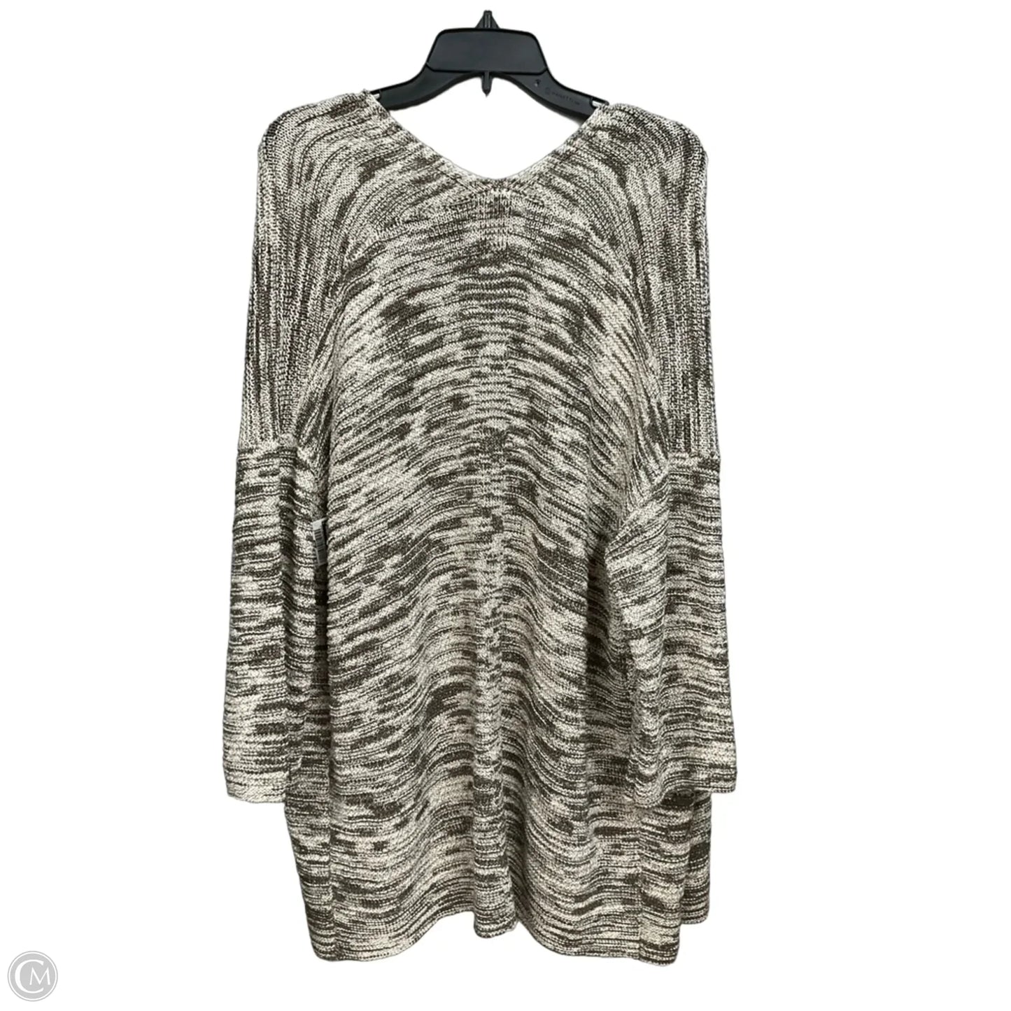 Cardigan By Pure Jill In Tan, Size: L