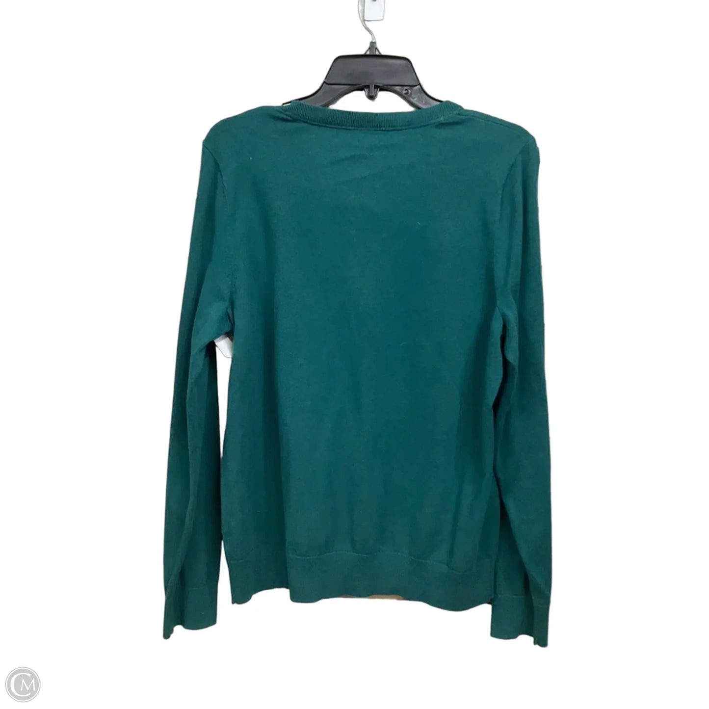 Cardigan By Talbots In Green, Size: Xl