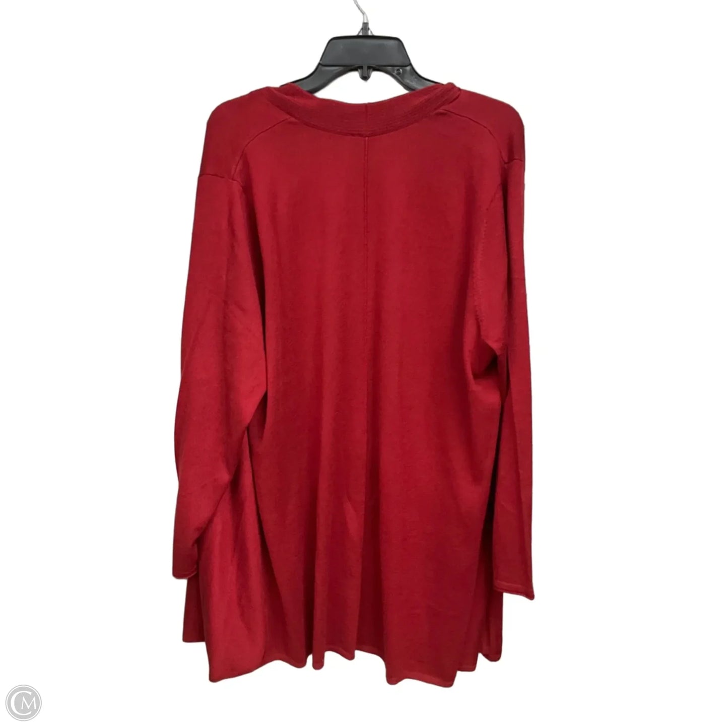 Cardigan By J. Jill In Red, Size: 2x