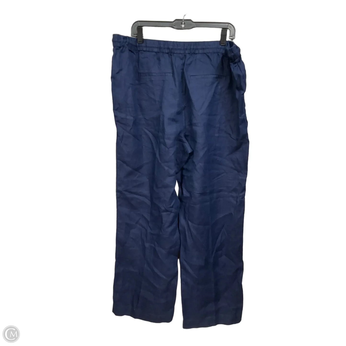 Pants Linen By Charter Club In Navy, Size: 18