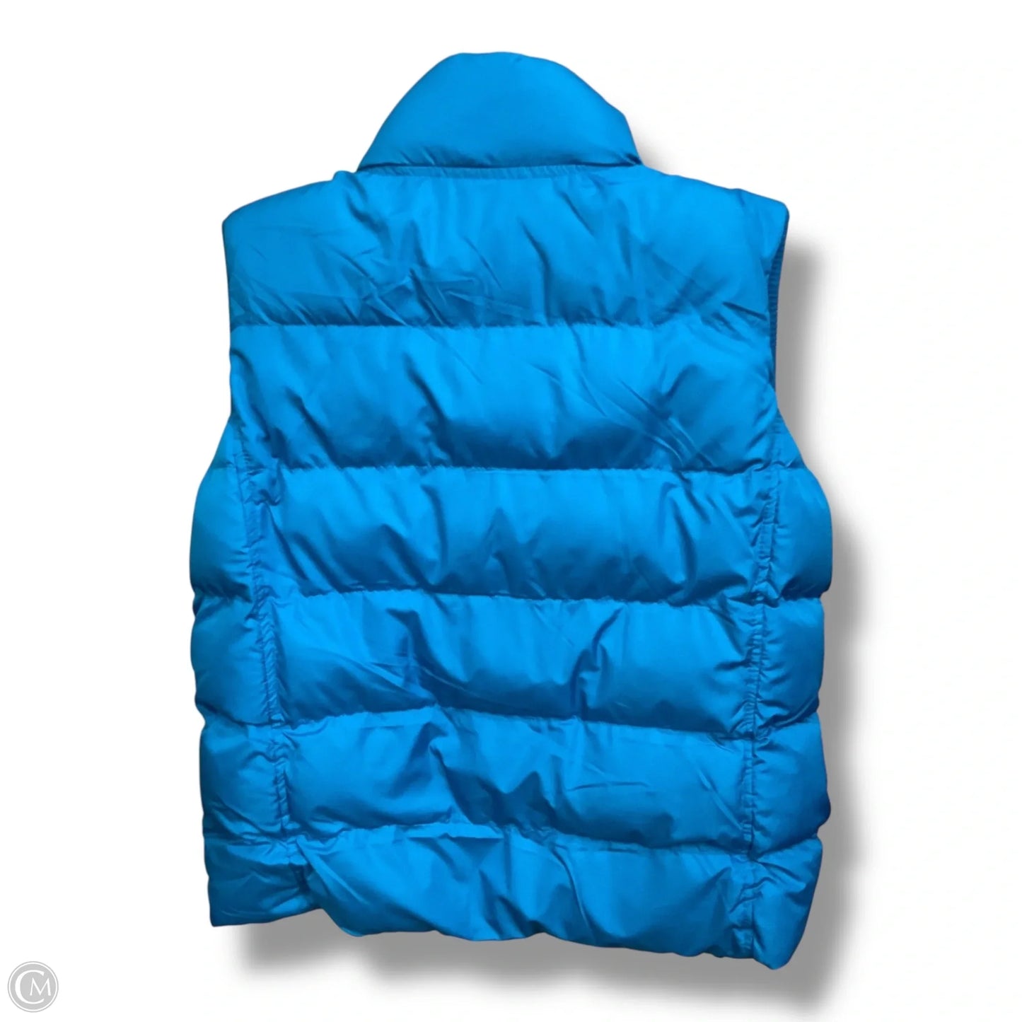 Vest Puffer & Quilted By Faded Glory In Blue, Size: M