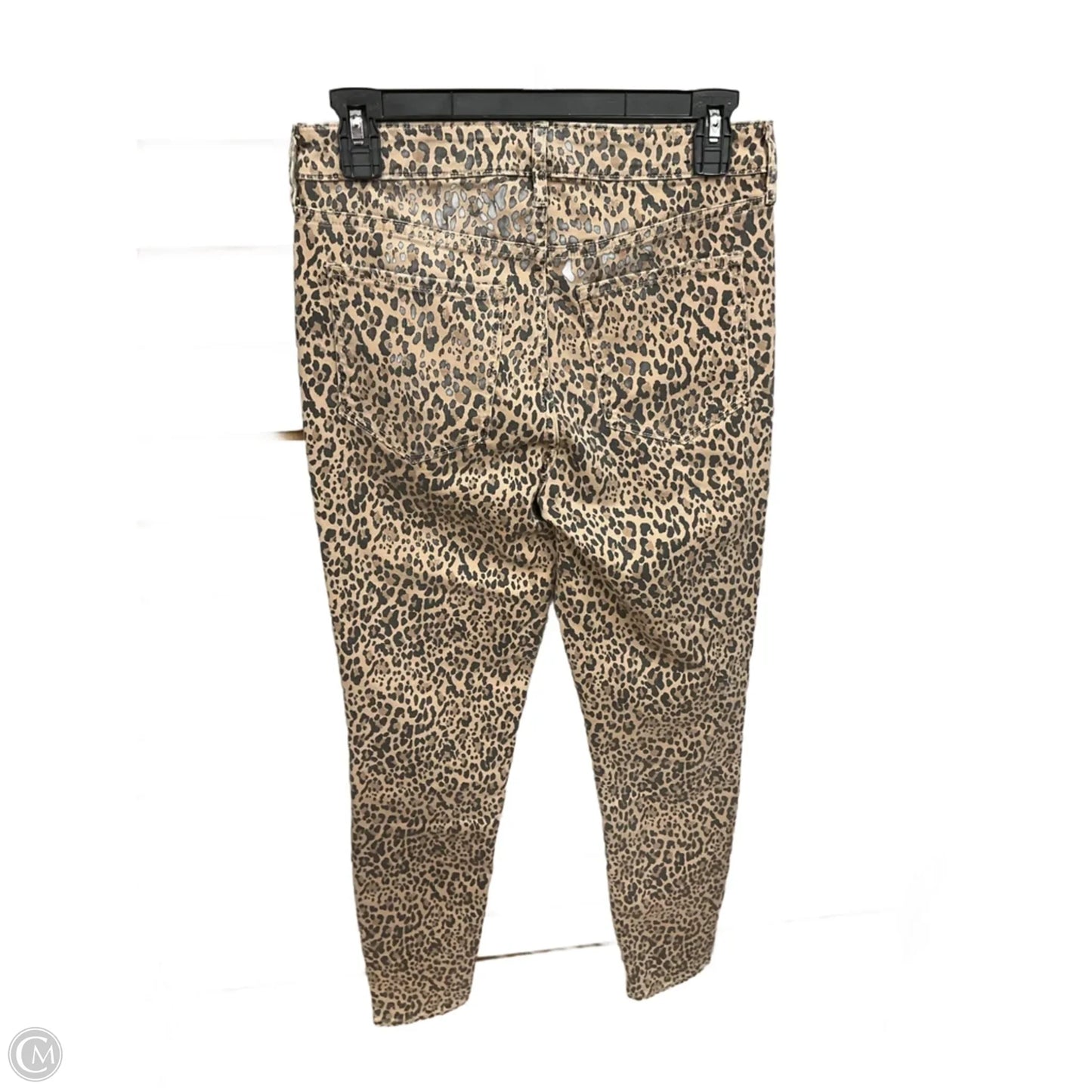 Jeans Skinny By Gap In Animal Print, Size: 6