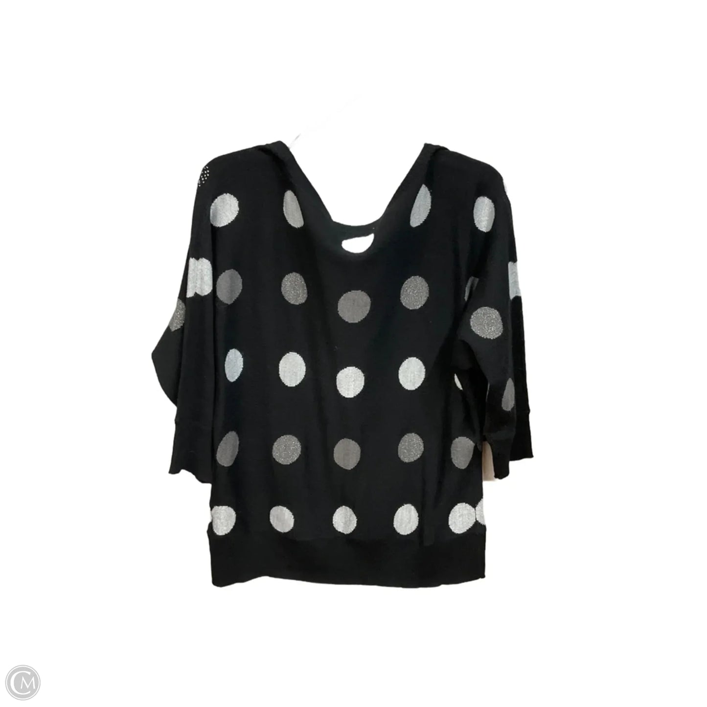 Sweater By Charter Club In Polkadot Pattern, Size: Xl