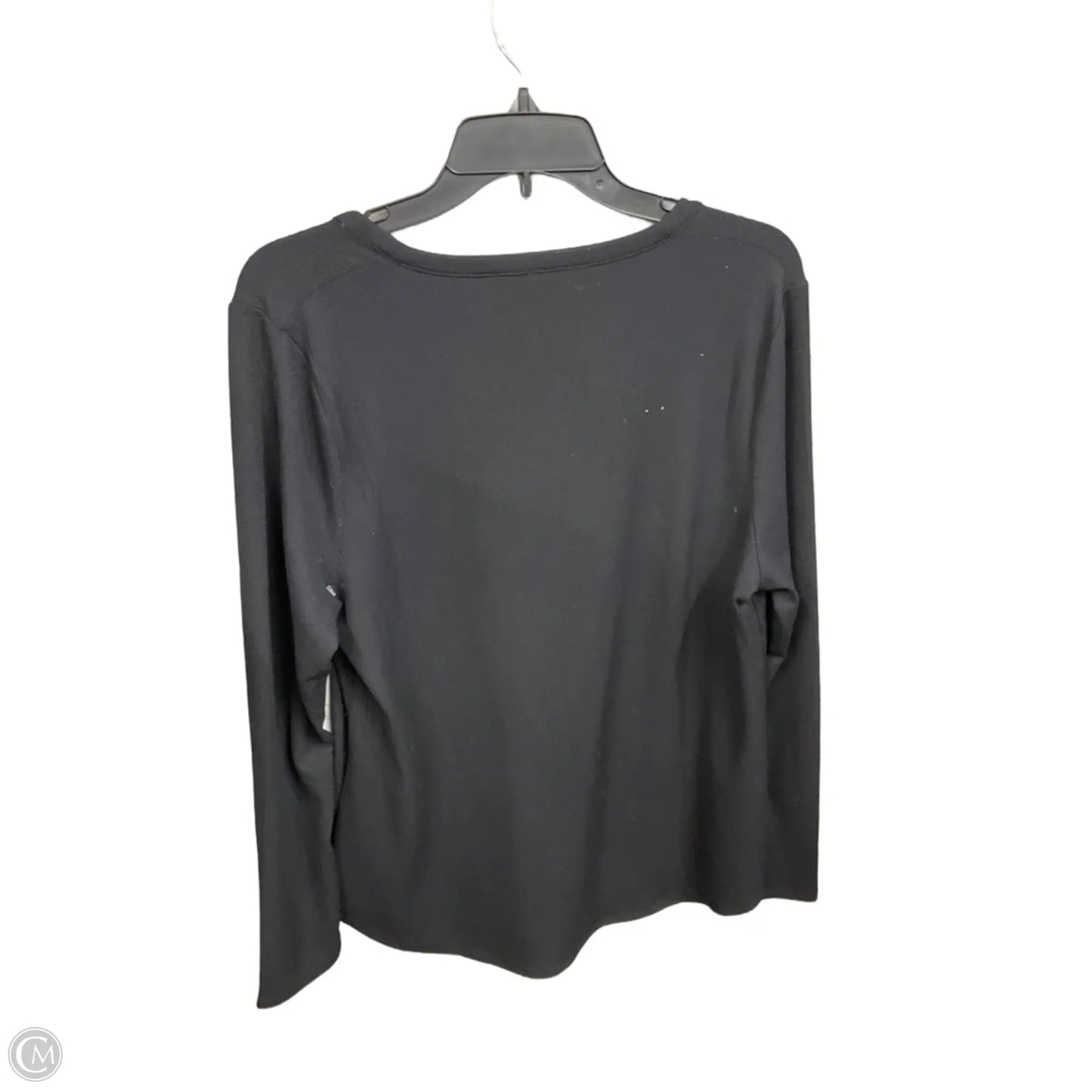 Top Long Sleeve Basic By Athleta In Black, Size: Xl