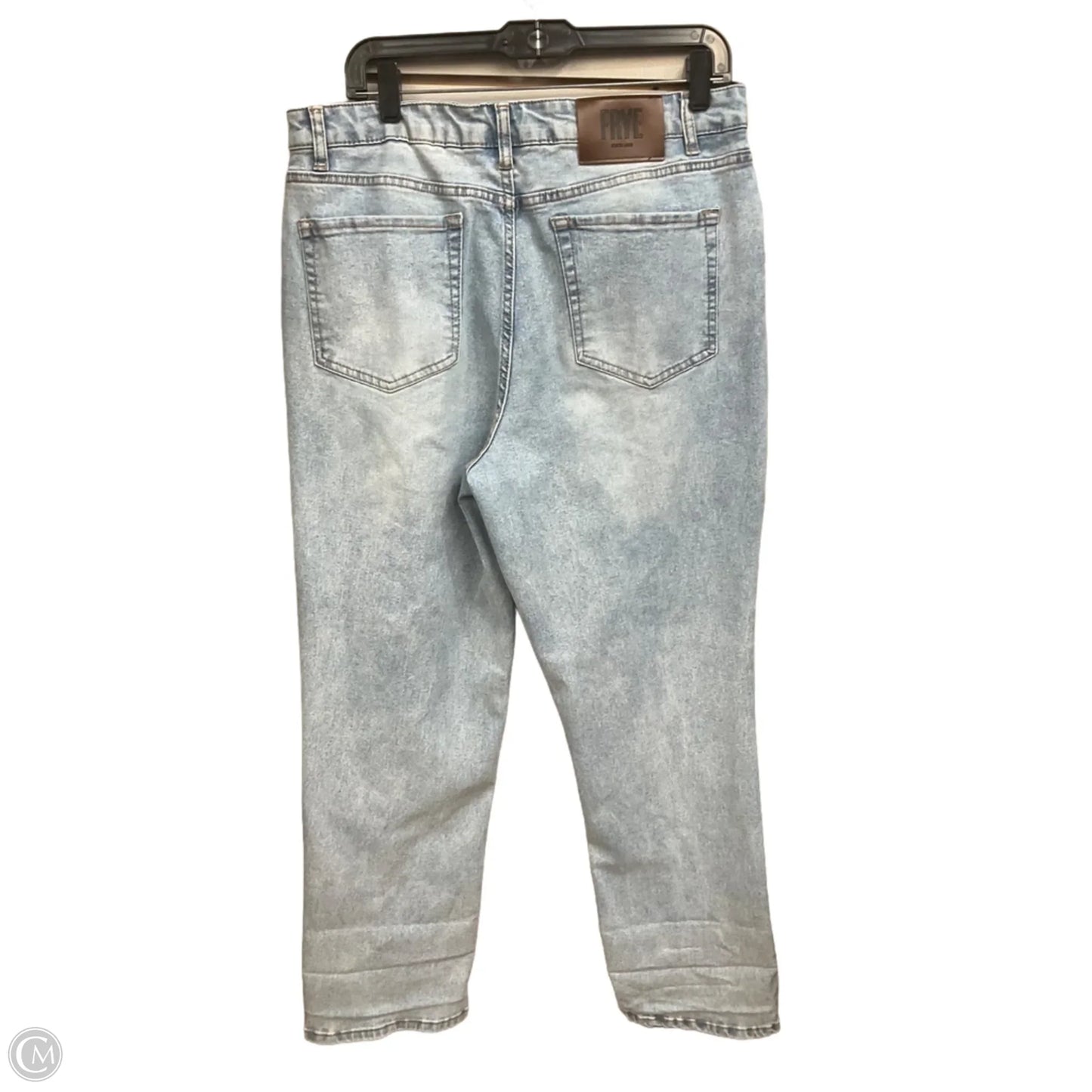 Jeans Designer By Frye In Blue Denim, Size: 12