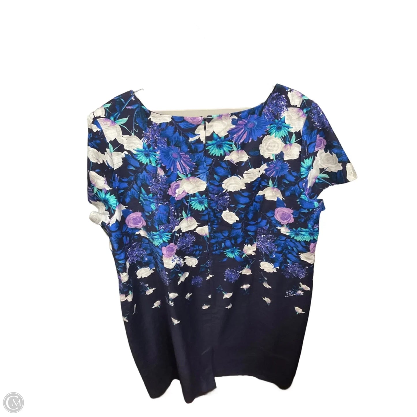 Dress Casual Short By Talbots In Floral Print, Size: 18