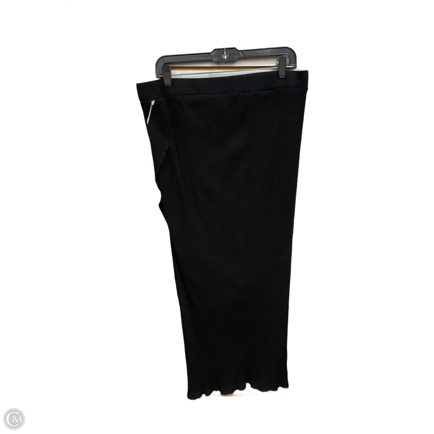 Skirt Maxi By Eloquii In Black, Size: 14
