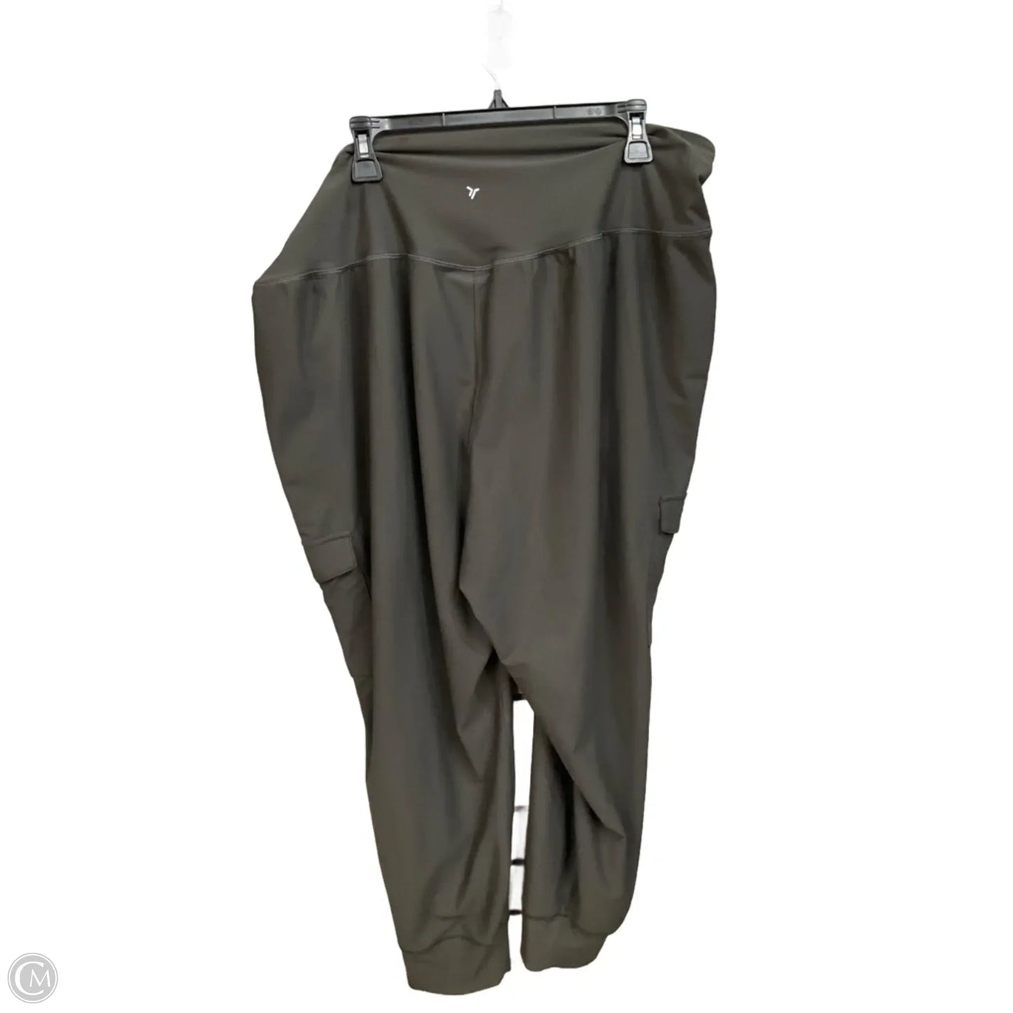 Athletic Leggings By Old Navy In Green, Size: 2x