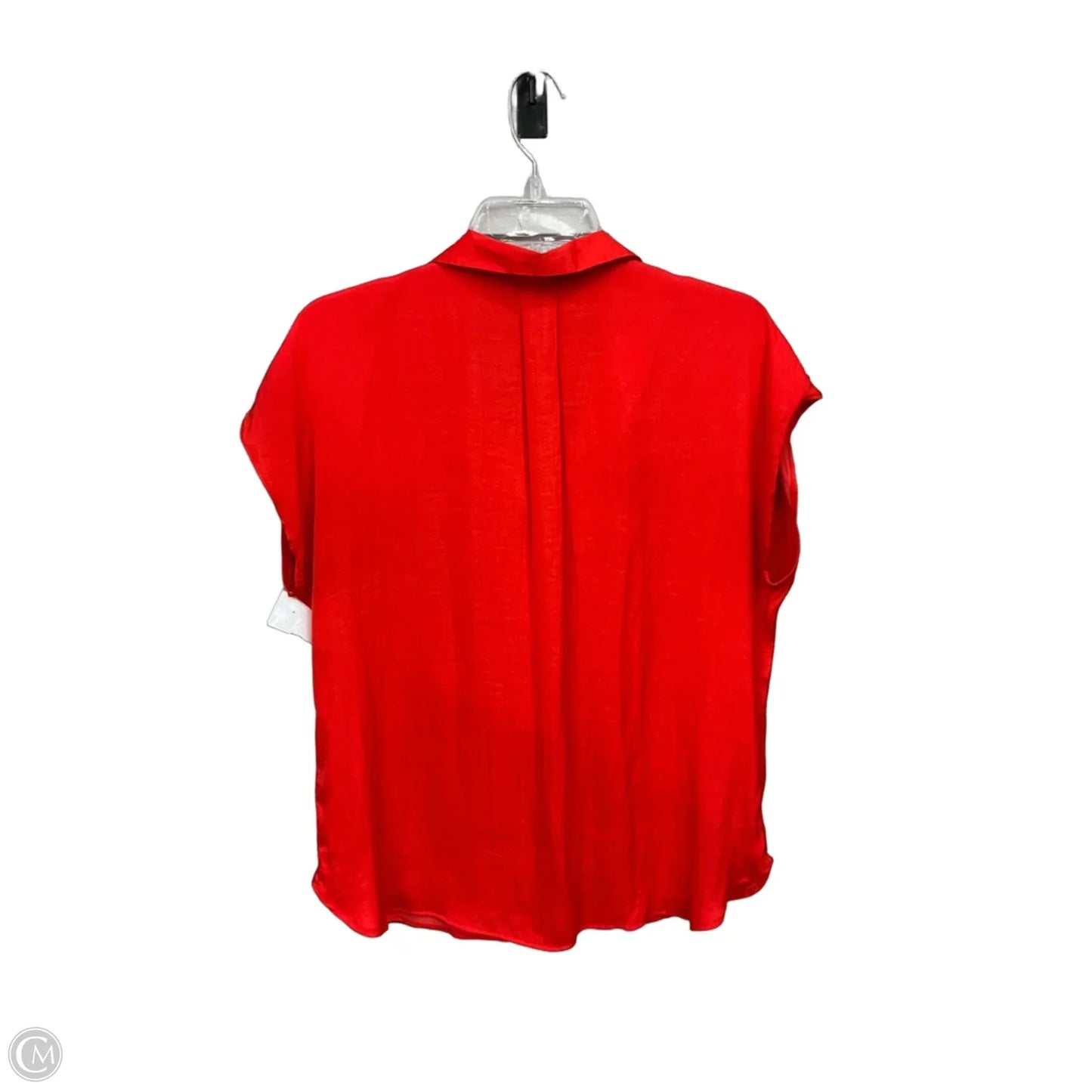 Blouse Sleeveless By Nine West Apparel In Red, Size: L