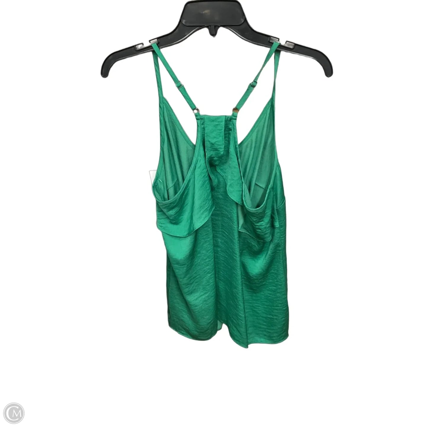 Top Sleeveless By Cabi In Green, Size: M