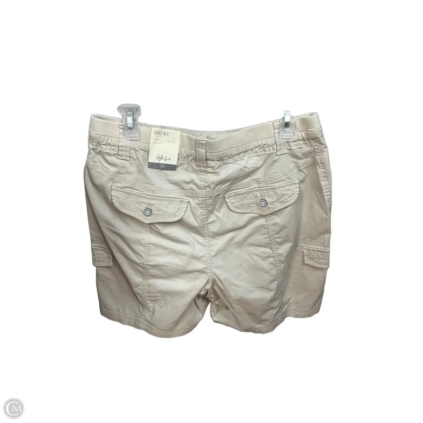 Shorts By Style And Company In Tan, Size: 10