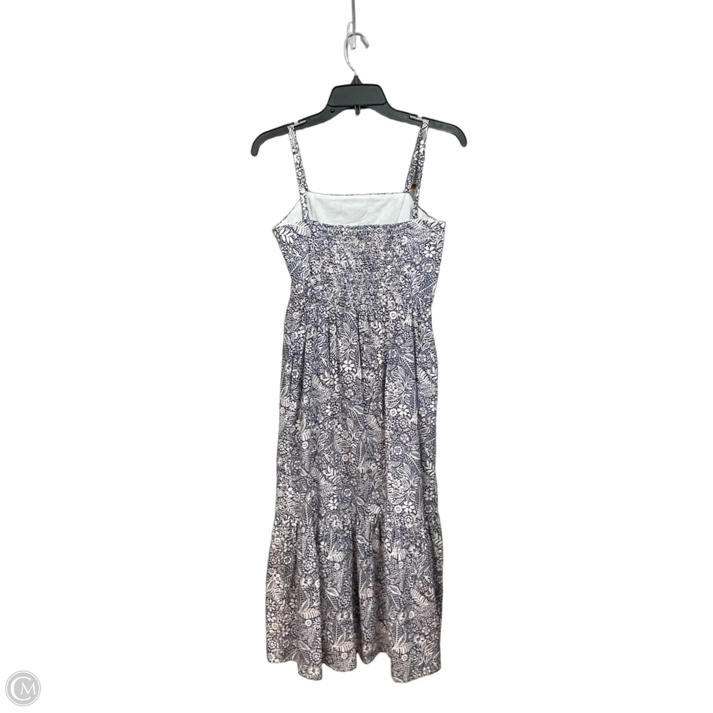 Dress Casual Midi By Evereve In Floral Print, Size: Xs