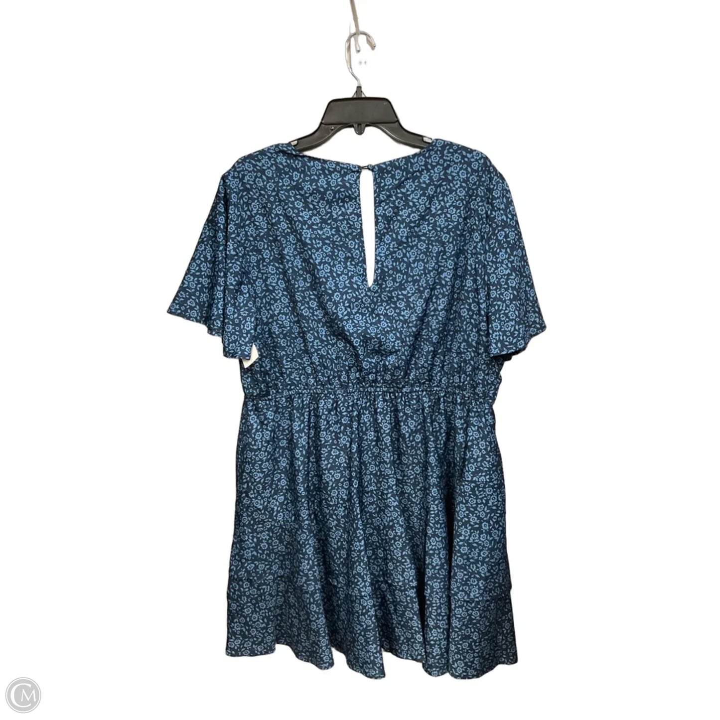 Dress Casual Short By Arula In Floral Print, Size: 1x