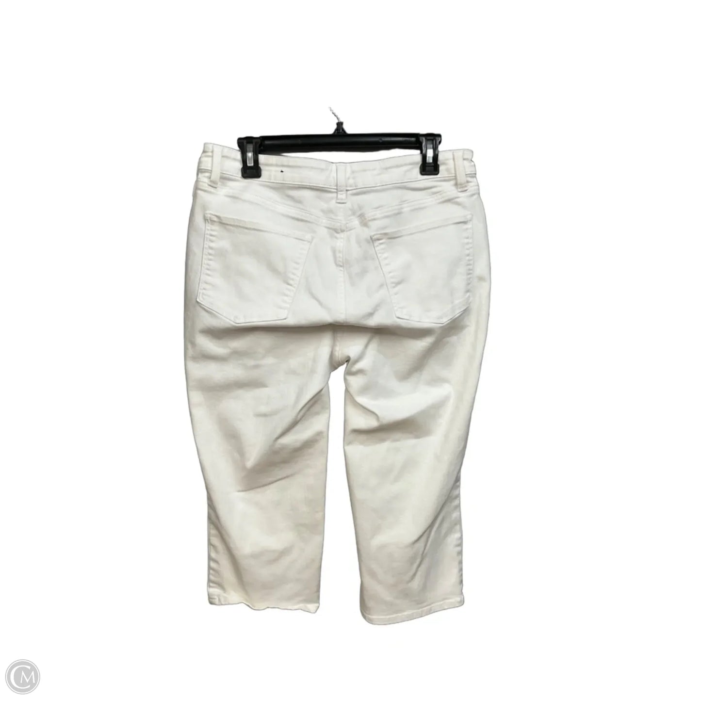 Capris By Talbots In White Denim, Size: 10