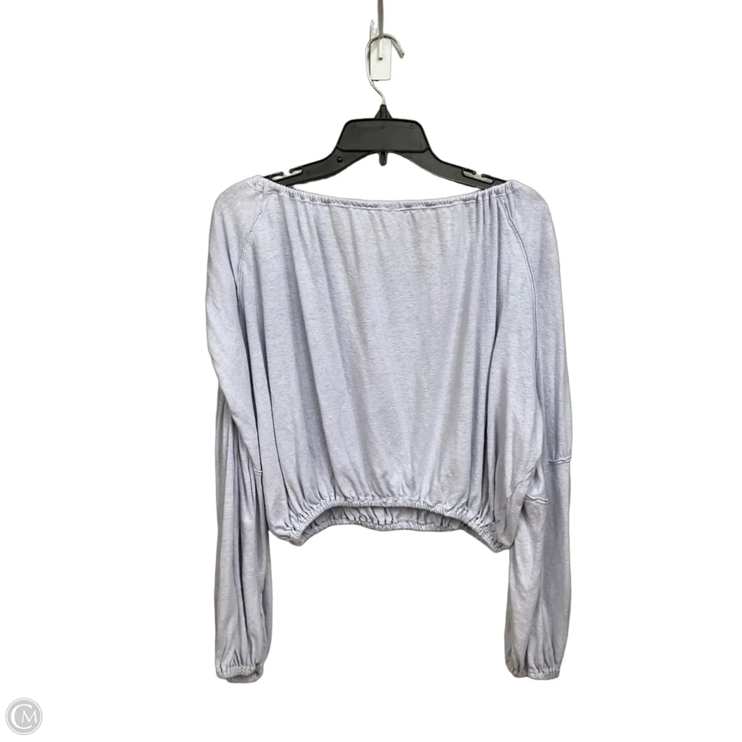 Top Long Sleeve By Free People In Blue, Size: L