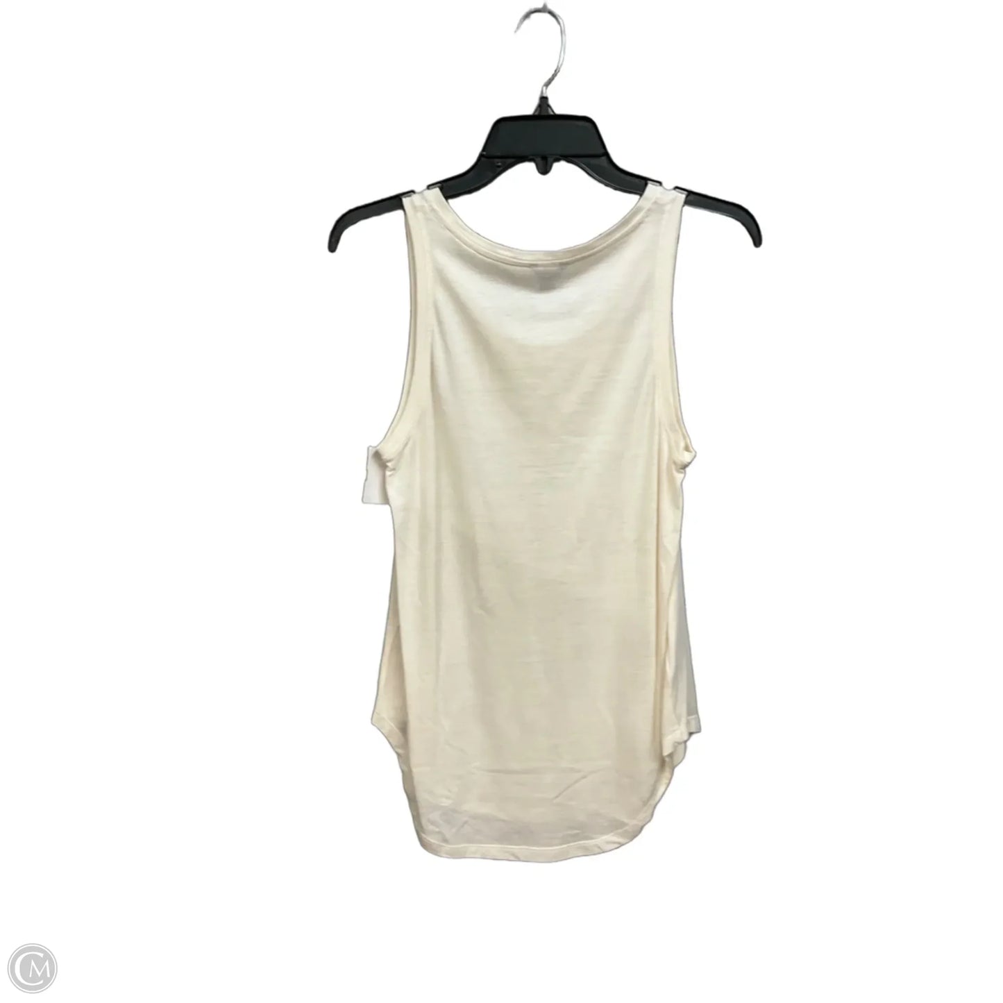Tank Top By Ann Taylor In Cream, Size: S