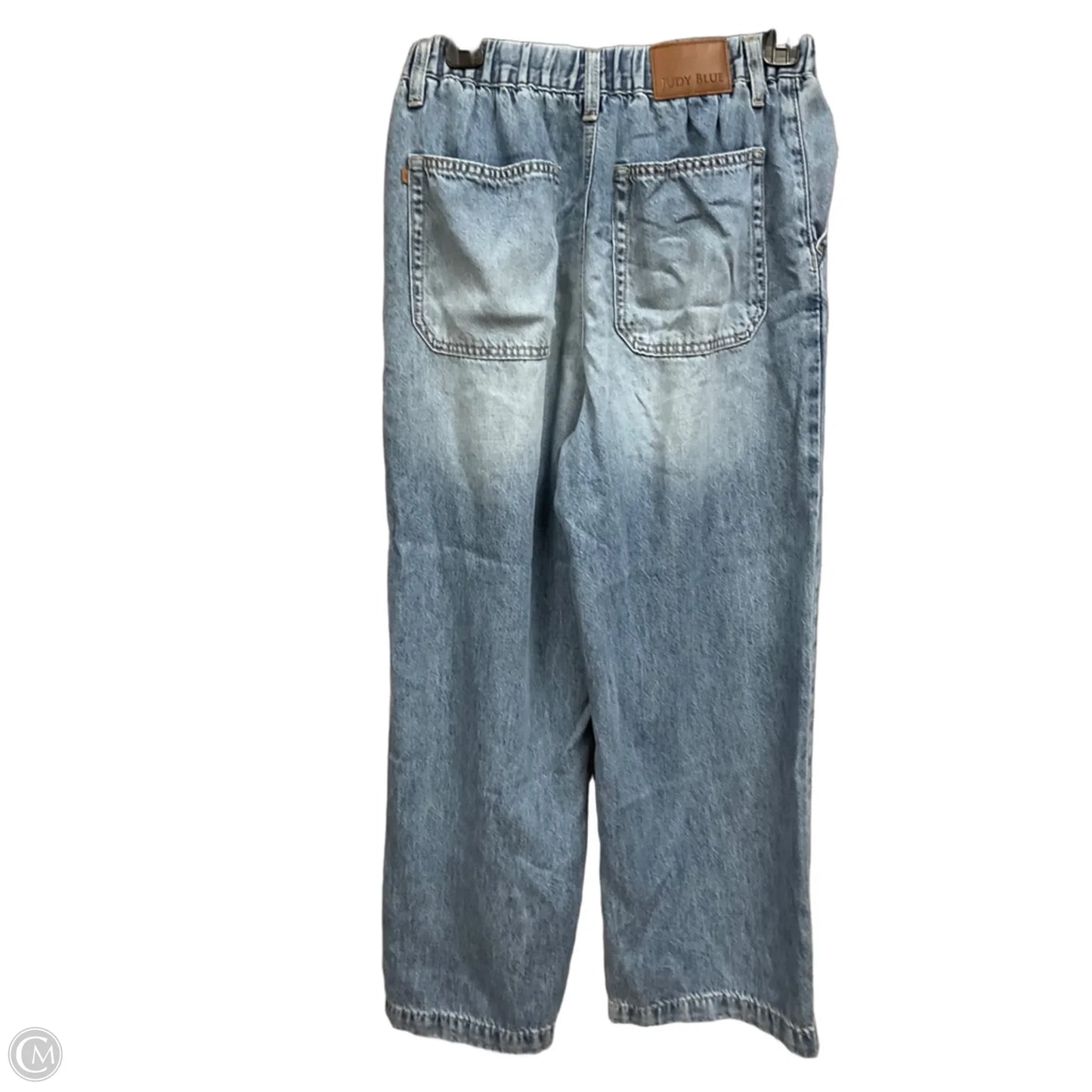 Jeans Wide Leg By Judy Blue In Blue Denim, Size: 2