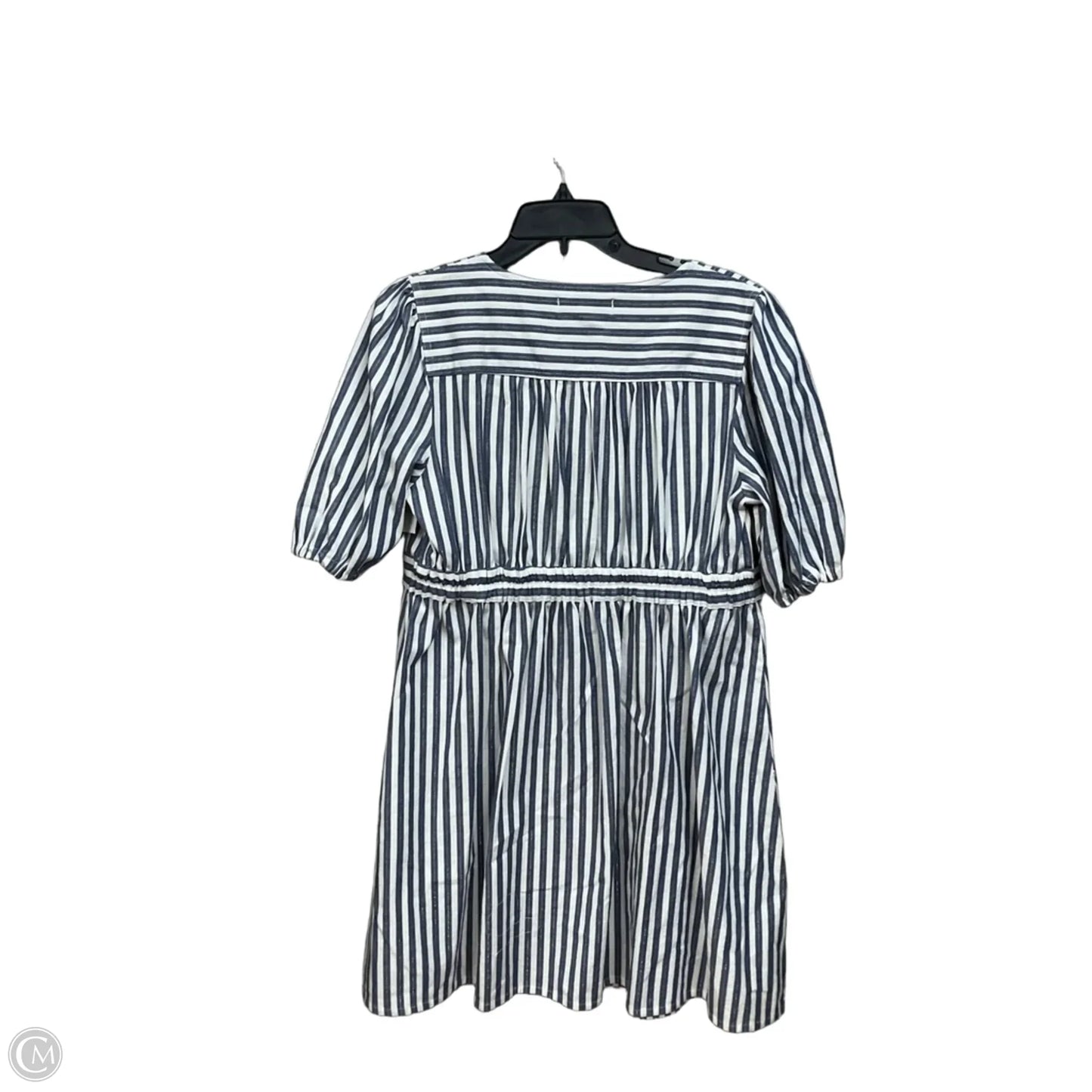 Dress Casual Short By Madewell In Striped Pattern, Size: L