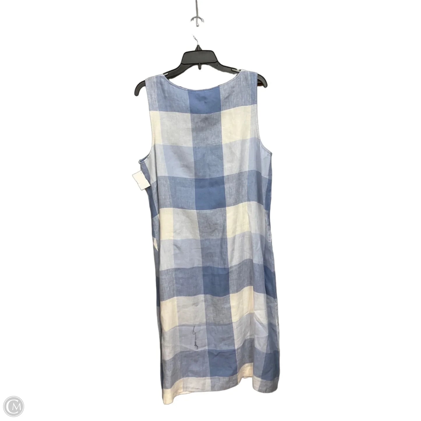 Dress Casual Midi By J. Jill In Plaid Pattern, Size: L