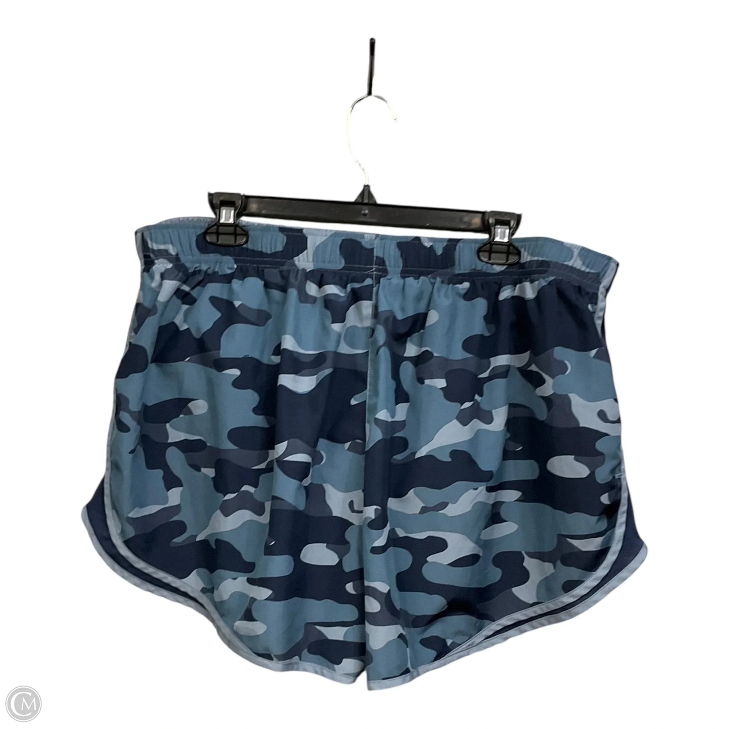 Athletic Shorts By Nike Apparel In Camouflage Print, Size: 2x