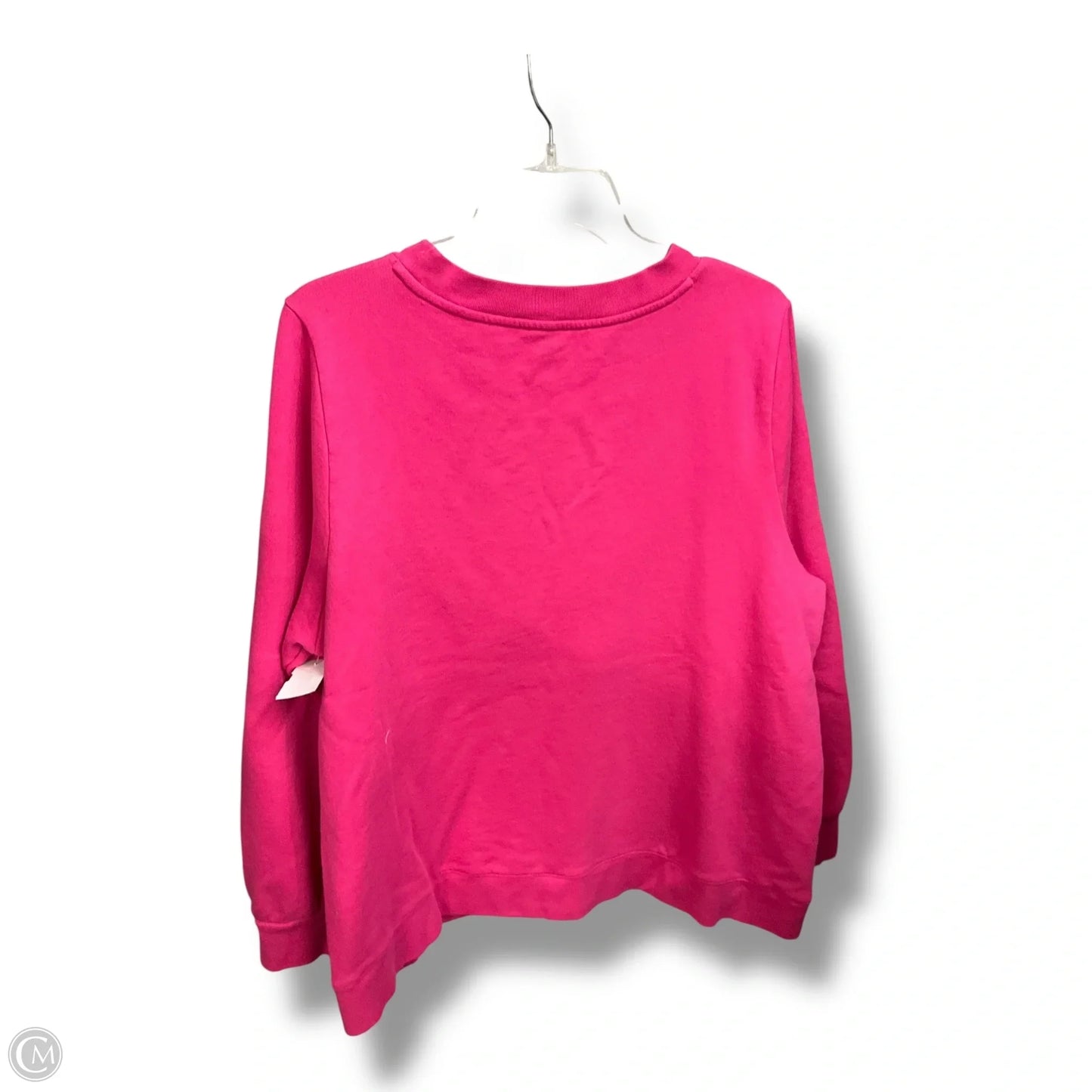 Sweatshirt Crewneck By Talbots In Pink, Size: 2x