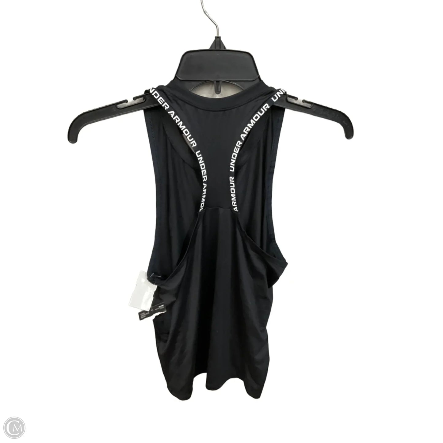 Athletic Tank Top By Under Armour In Black, Size: Xs