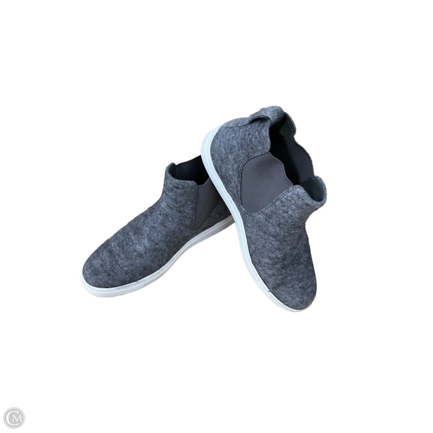 Shoes Sneakers By Vince In Grey, Size: 7.5