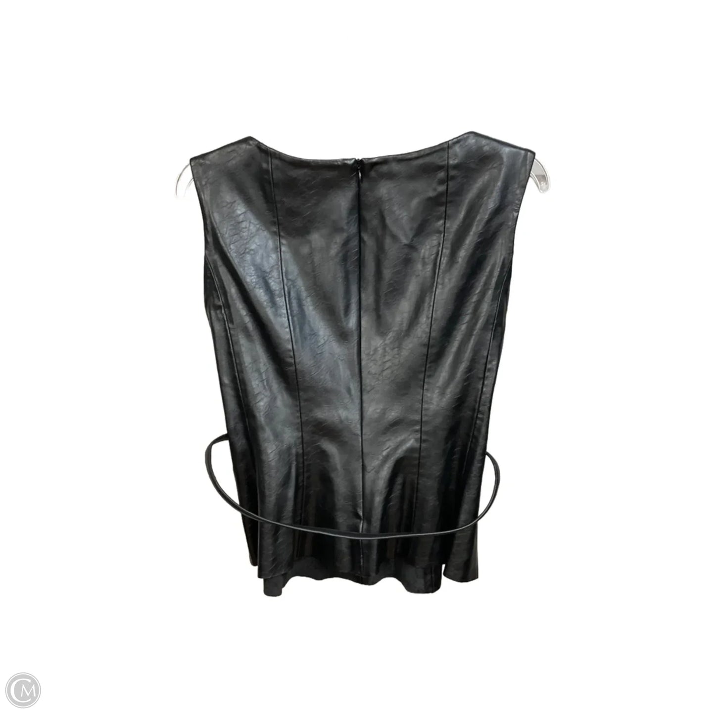 Top Sleeveless By Zara In Black, Size: Xl