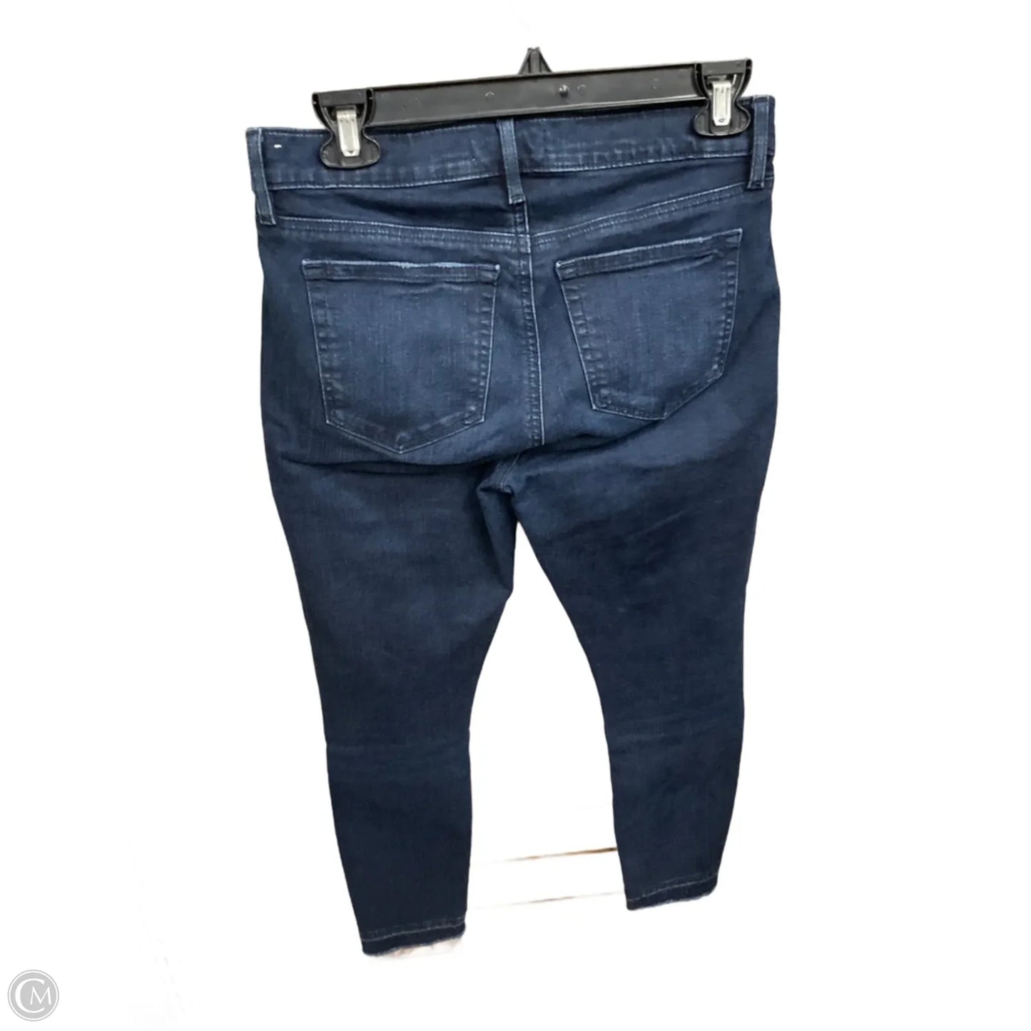 Jeans Skinny By Loft In Blue Denim, Size: 4