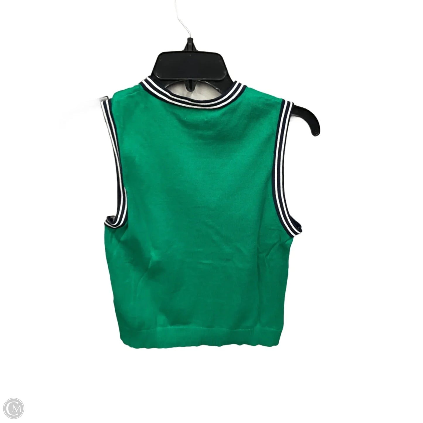 Top Sleeveless By J. Crew In Green, Size: S