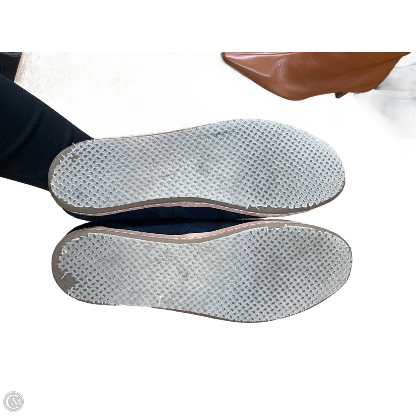 Shoes Flats By Toms In Plaid Pattern, Size: 8