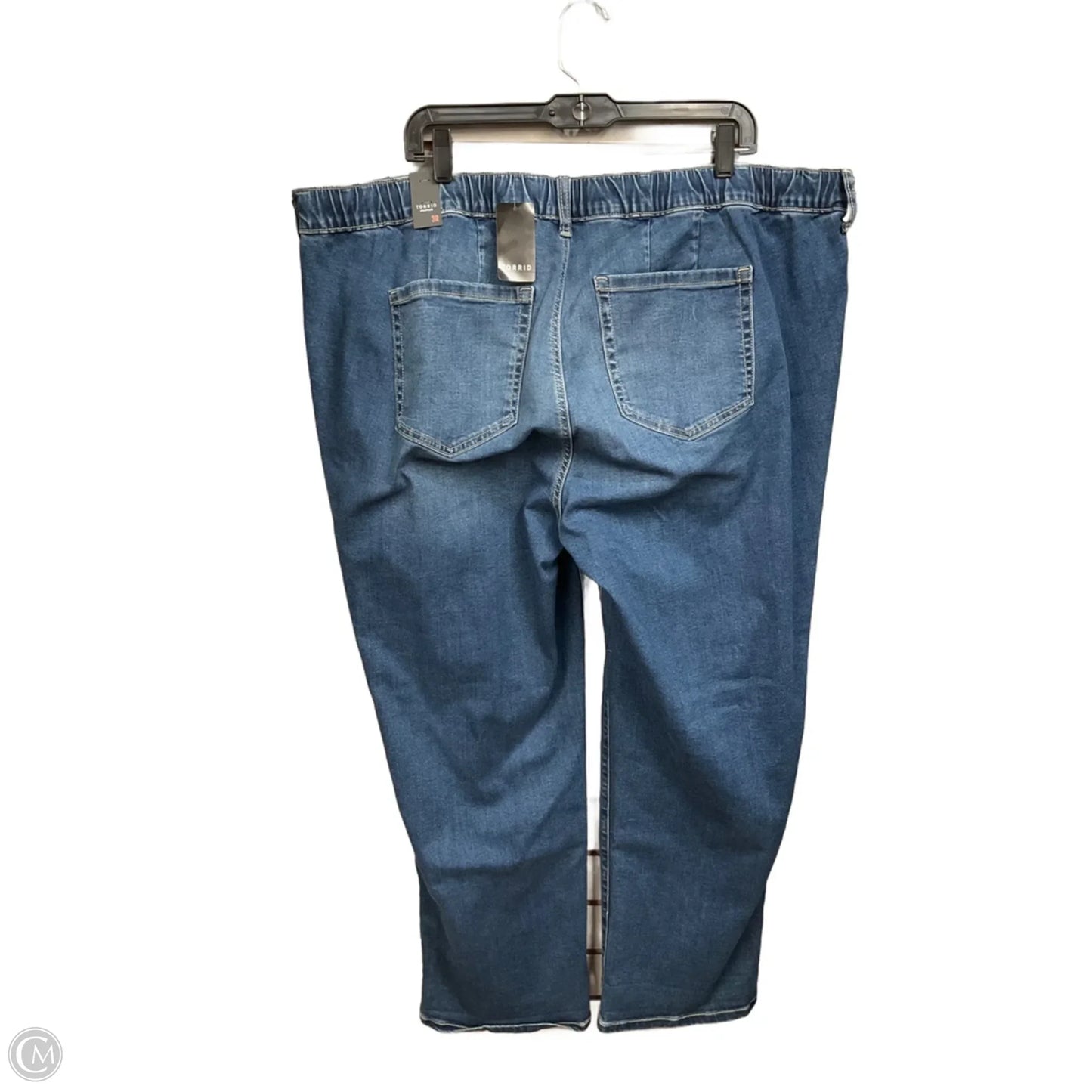 Jeans Straight By Torrid In Blue Denim, Size: 22