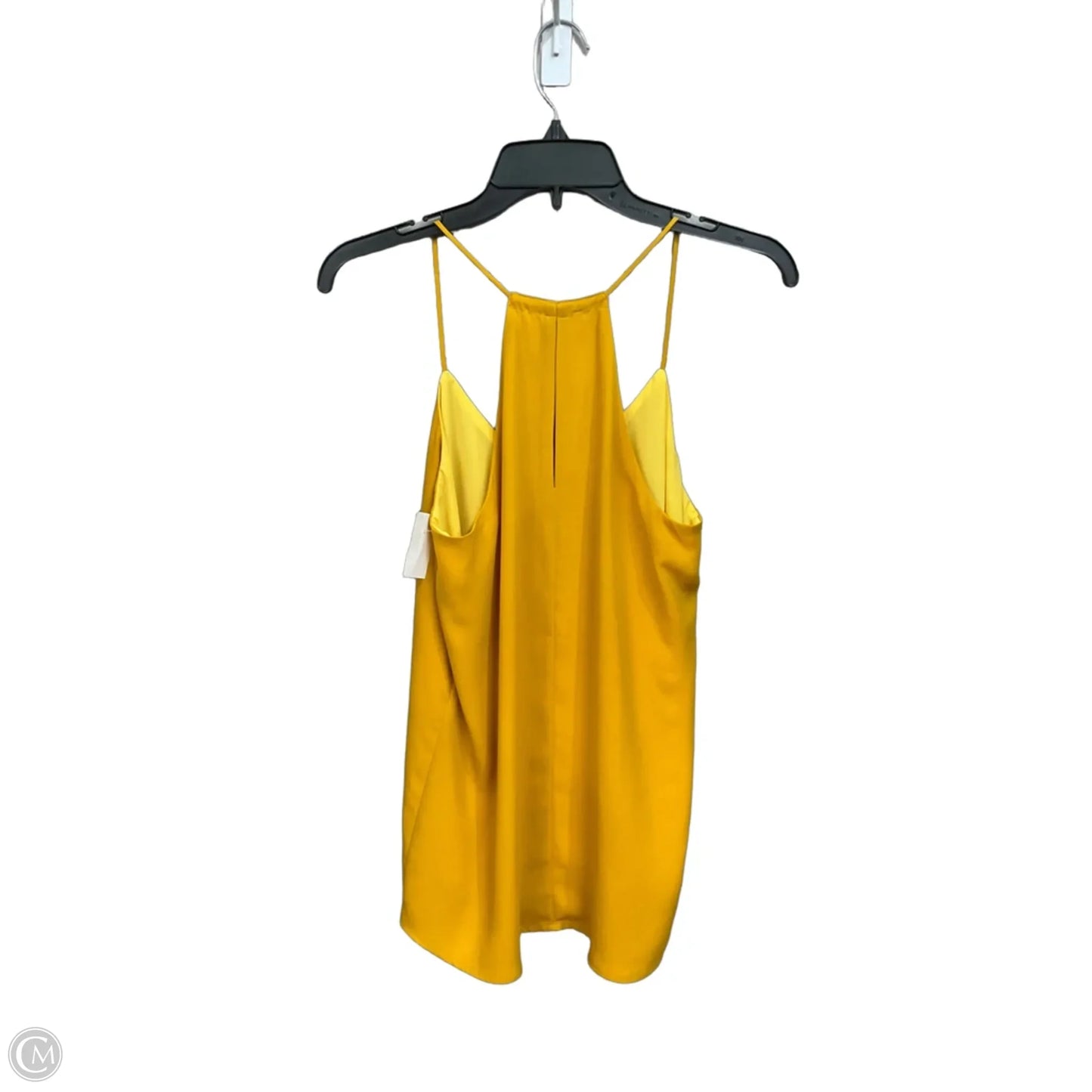 Top Sleeveless By Express In Yellow, Size: S