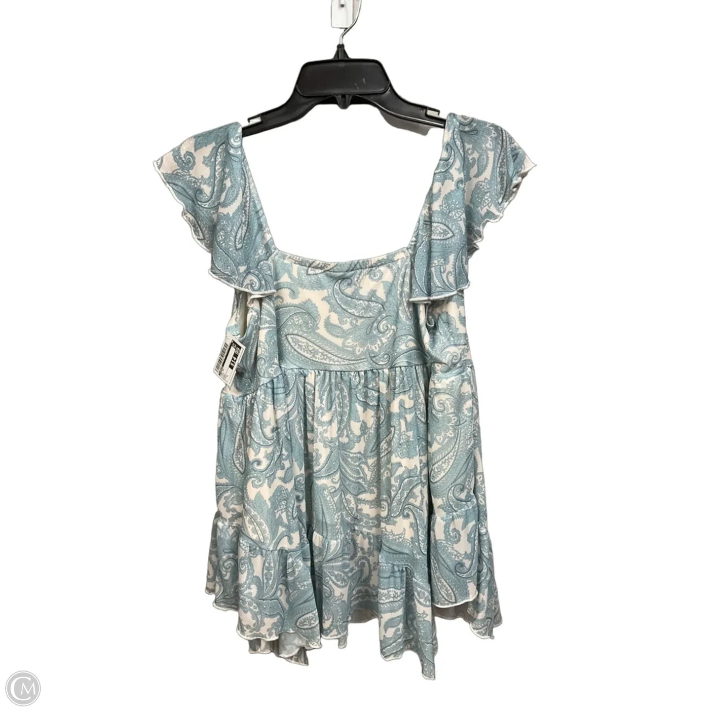Top Short Sleeve By Torrid In Teal, Size: L