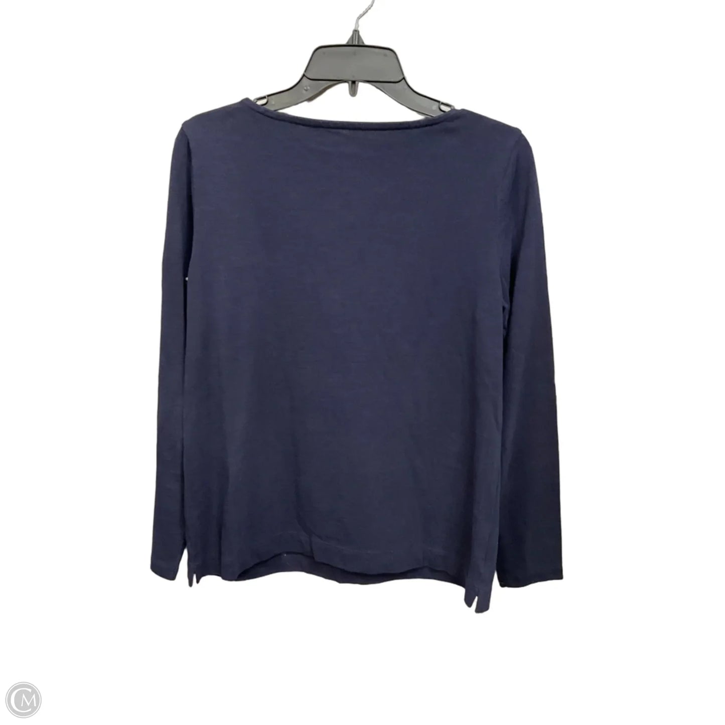 Top Long Sleeve By Talbots In Navy, Size: Mp