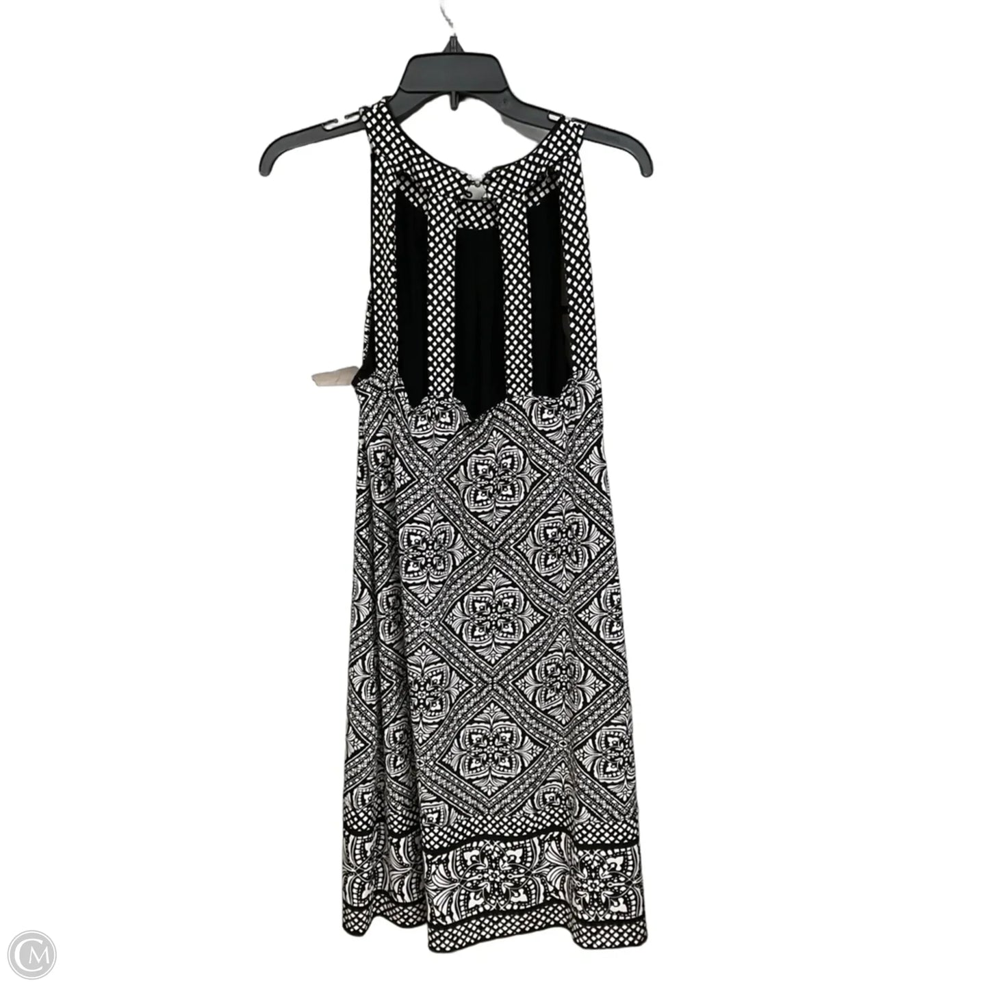 Dress Casual Short By White House Black Market In Black & White, Size: L