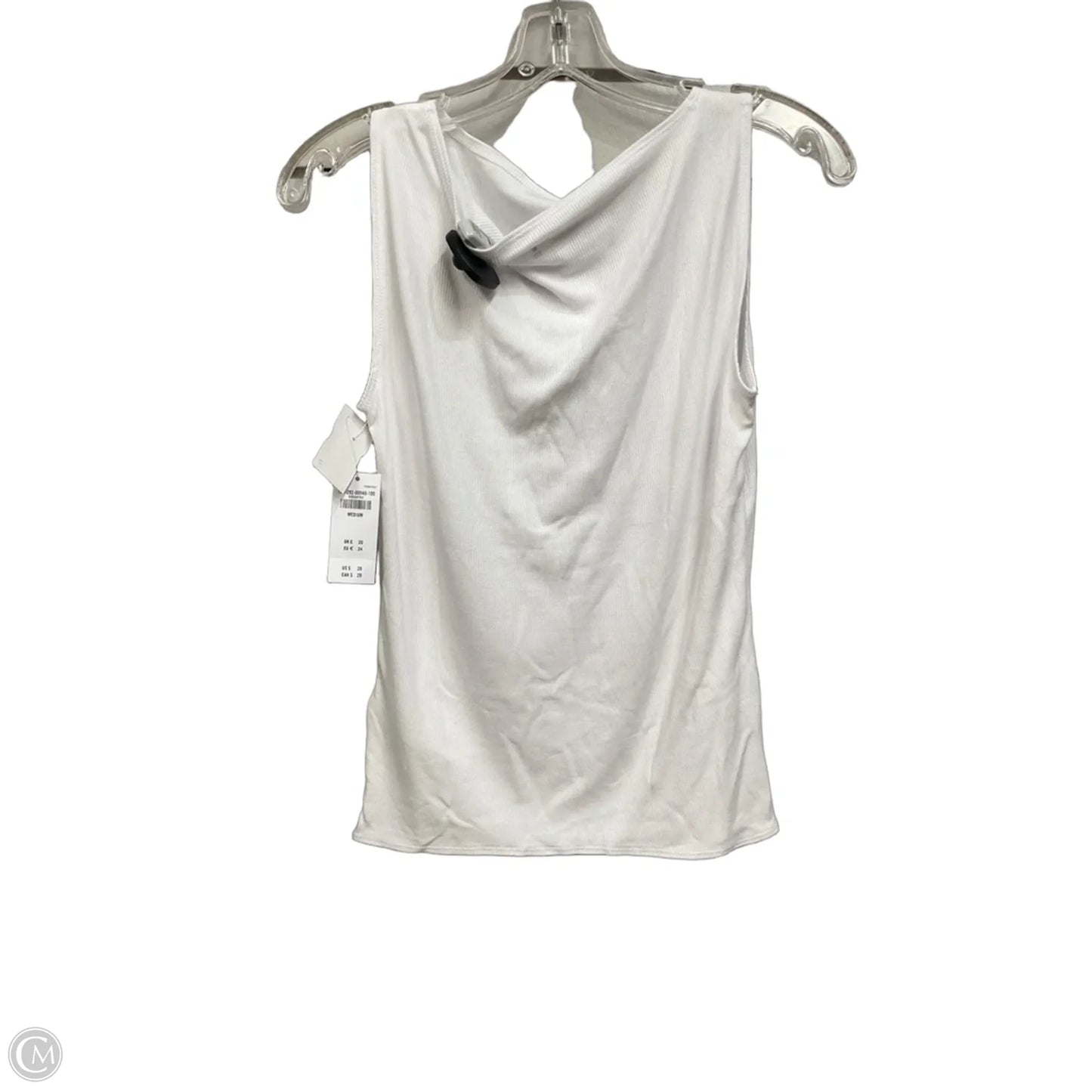 Tank Top By Abercrombie And Fitch In White, Size: M