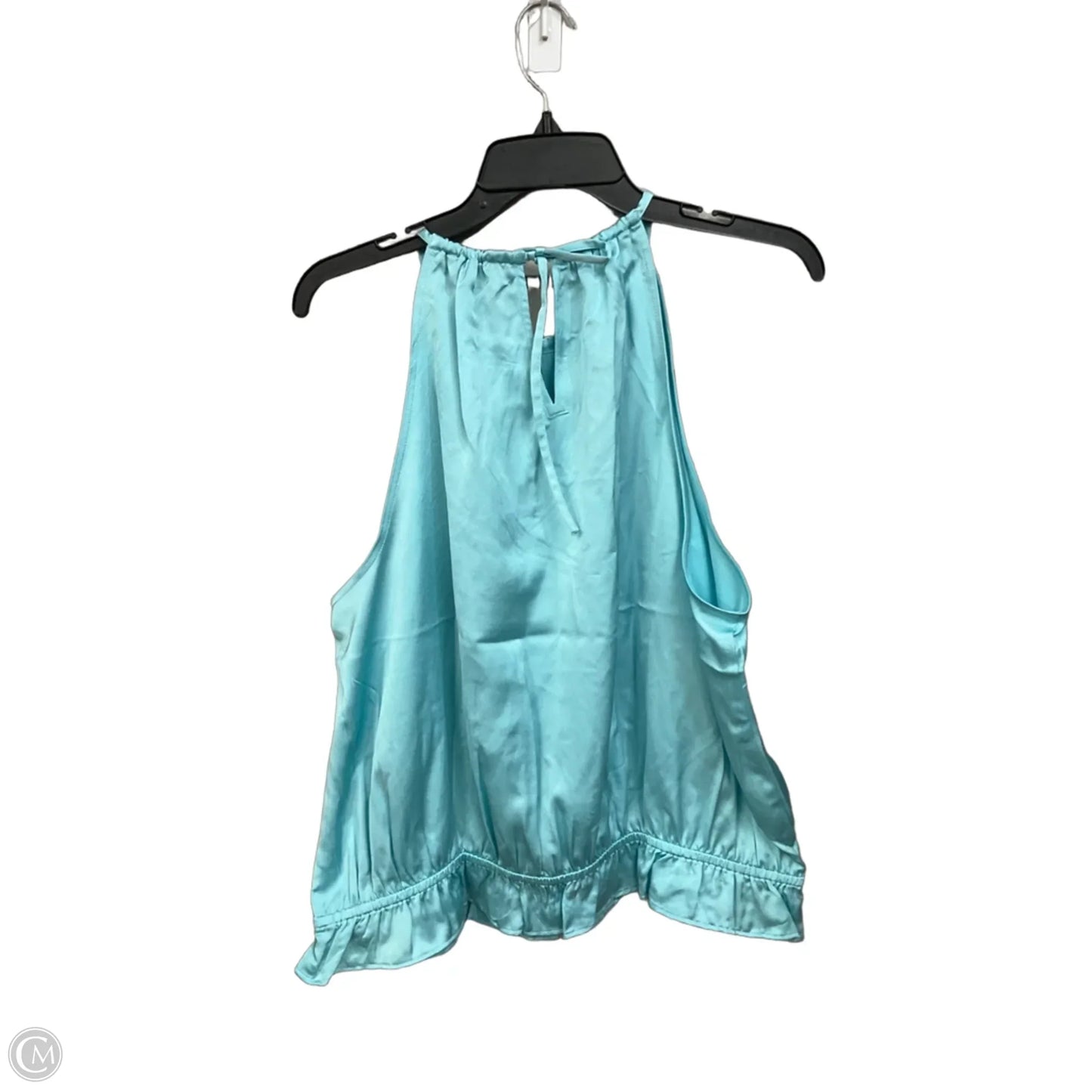 Top Sleeveless By Ann Taylor In Teal, Size: Xl