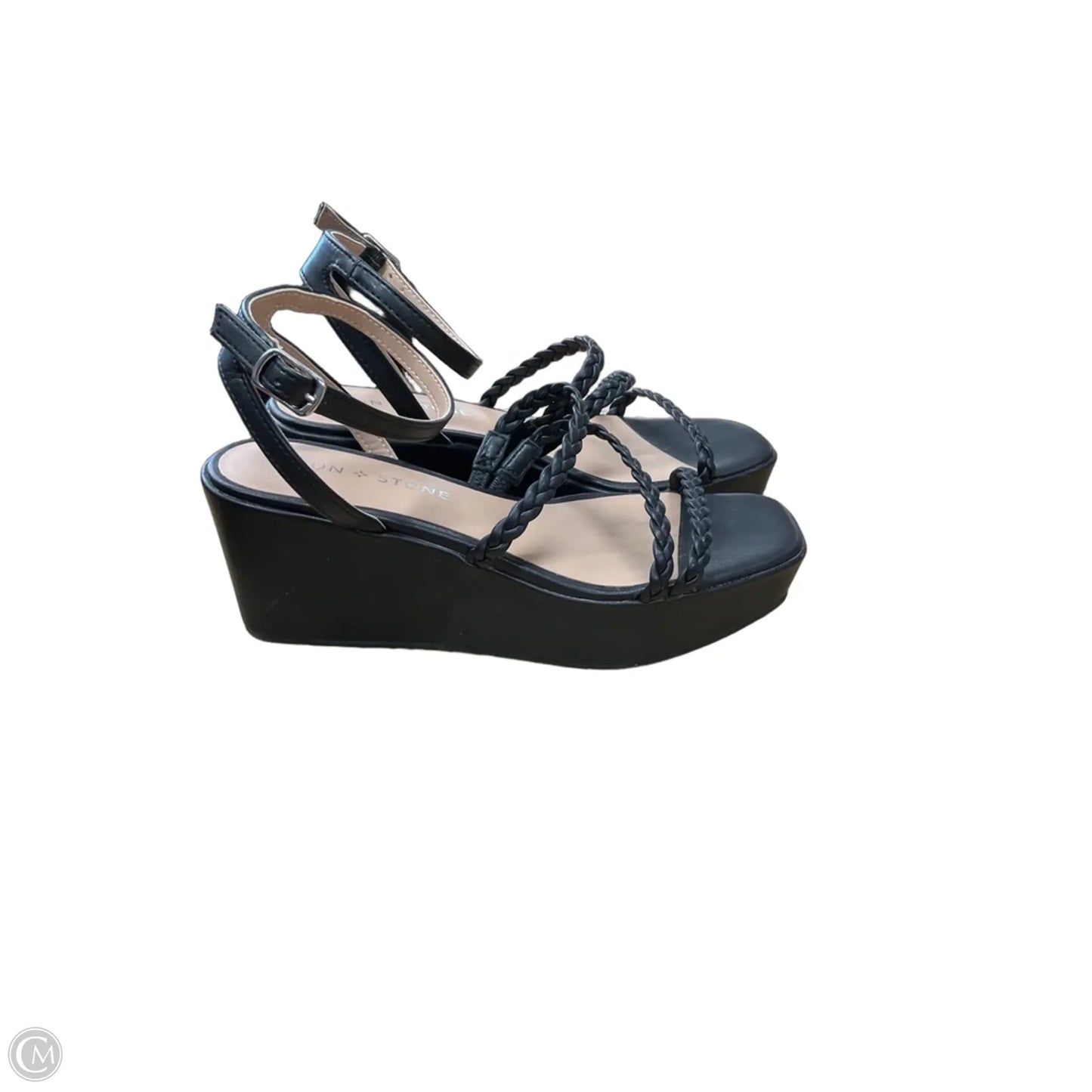 Shoes Heels Block By Clothes Mentor In Black, Size: 6