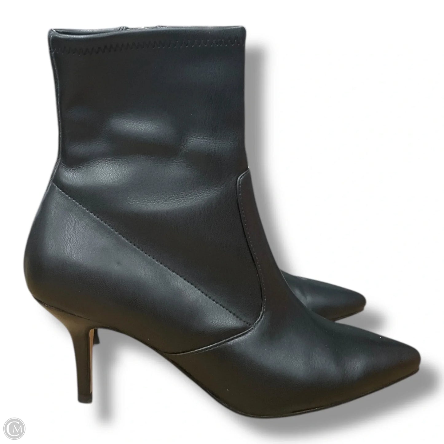 Boots Ankle Heels By Marc Fisher In Black, Size: 7.5